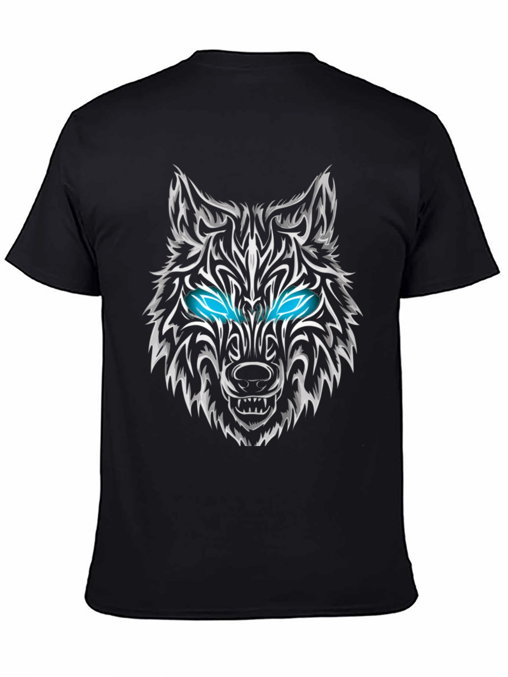 Wolf Graphic Tee - Black T-Shirt