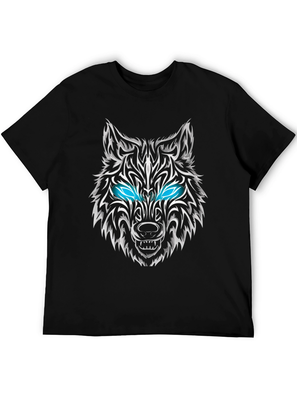 Wolf Graphic Tee - Black T-Shirt