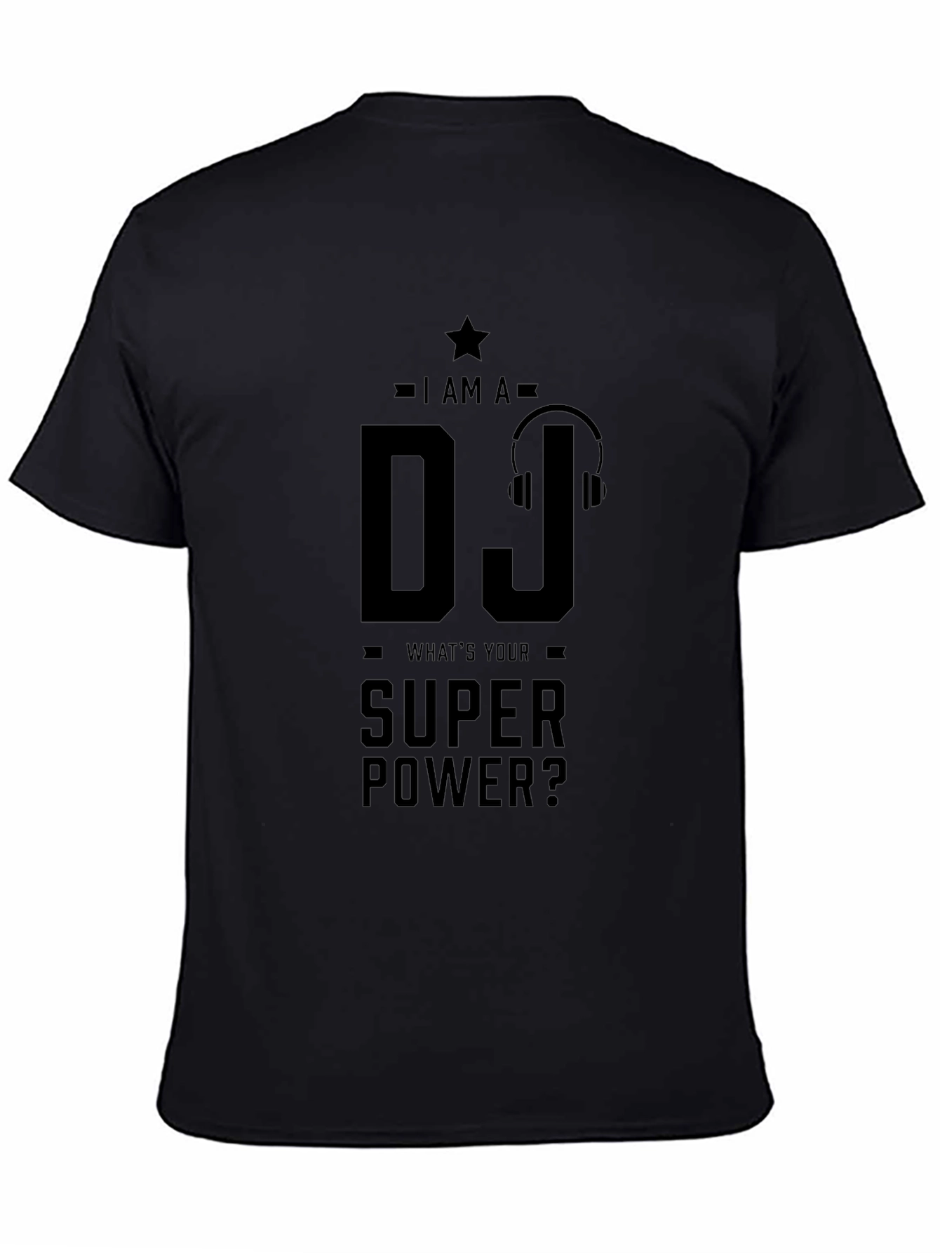 DJ Super Power T-Shirt - Cool Music Lover Tee