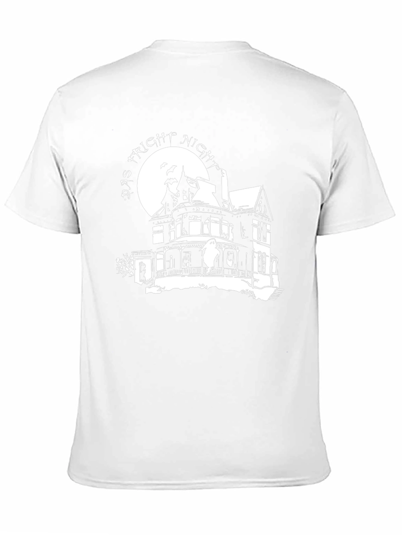 Fright Night T-Shirt - Spooky Haunted House Tee