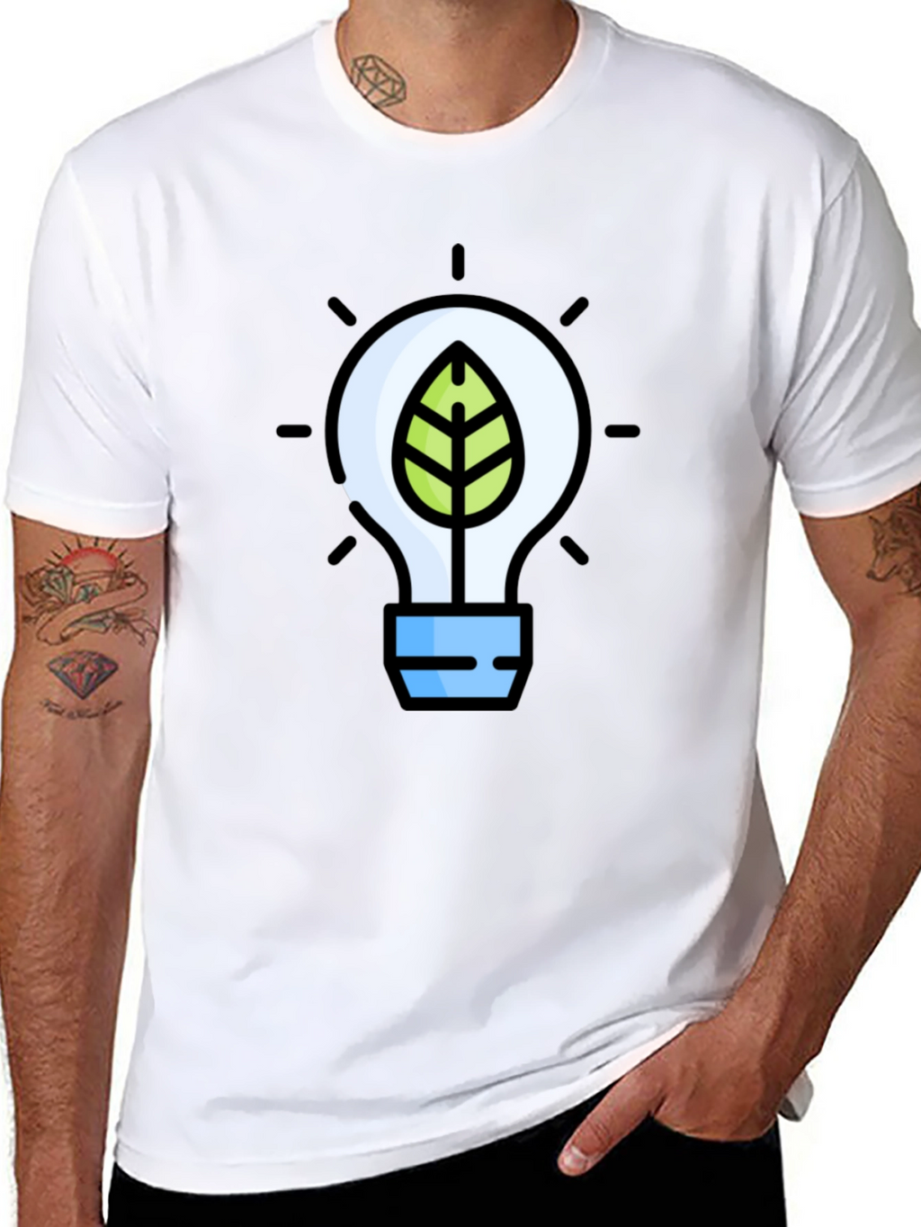 Eco-Friendly Bulb Tee