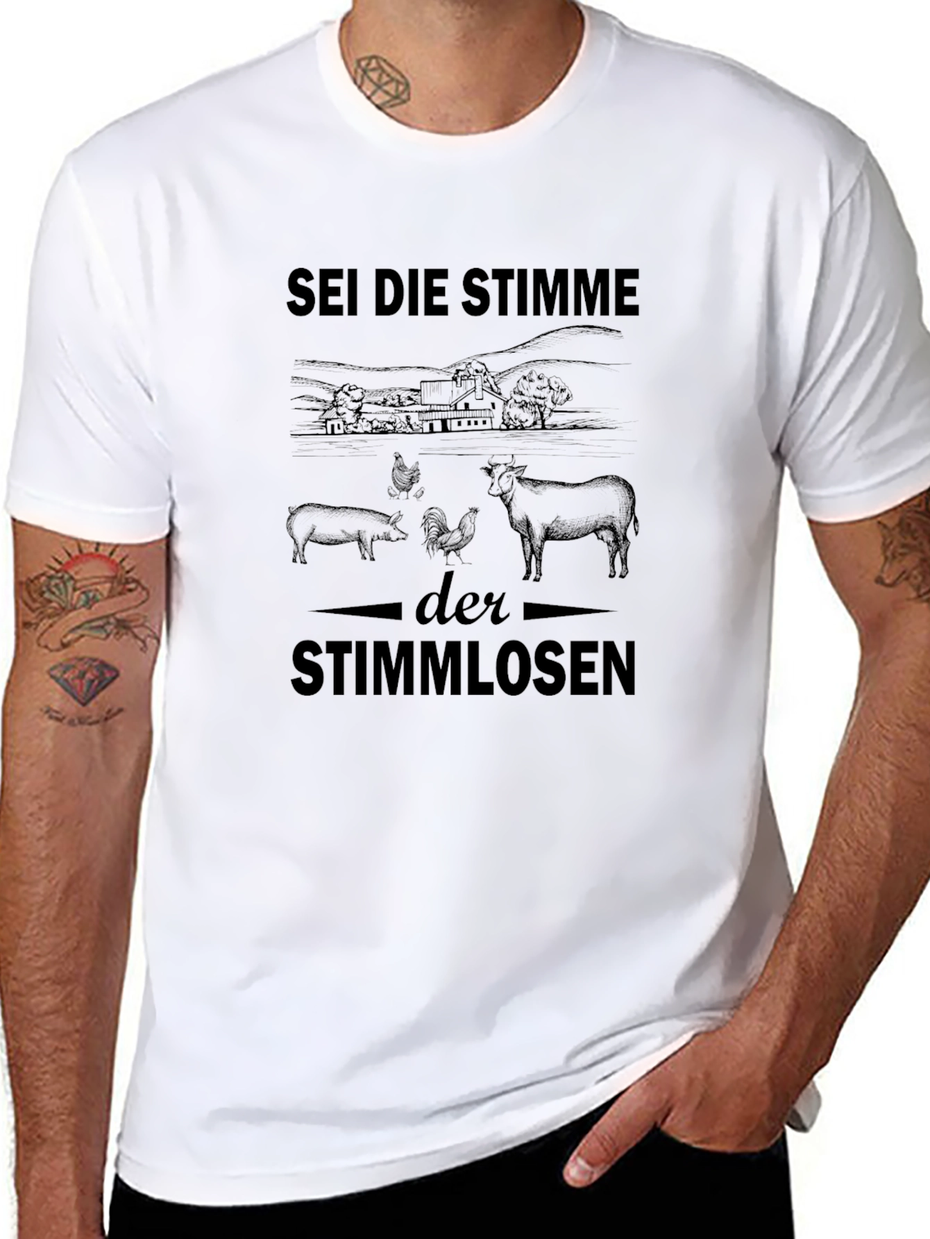 Animal Rights T-Shirt - Be the Voice