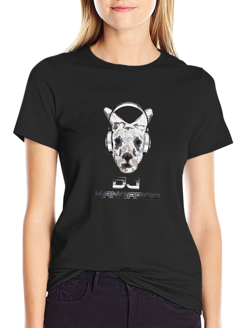 DJ Kangaroo Graphic Tee - Cool Music Lover Shirt