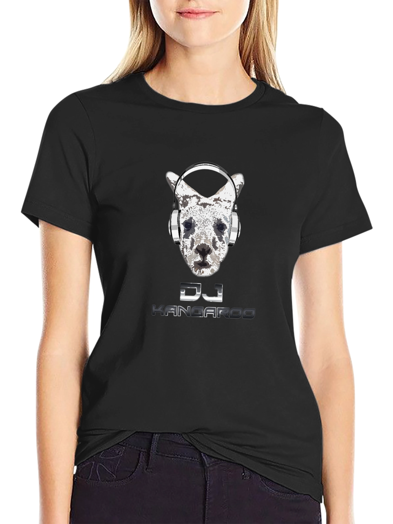DJ Kangaroo Graphic Tee - Cool Music Lover Shirt