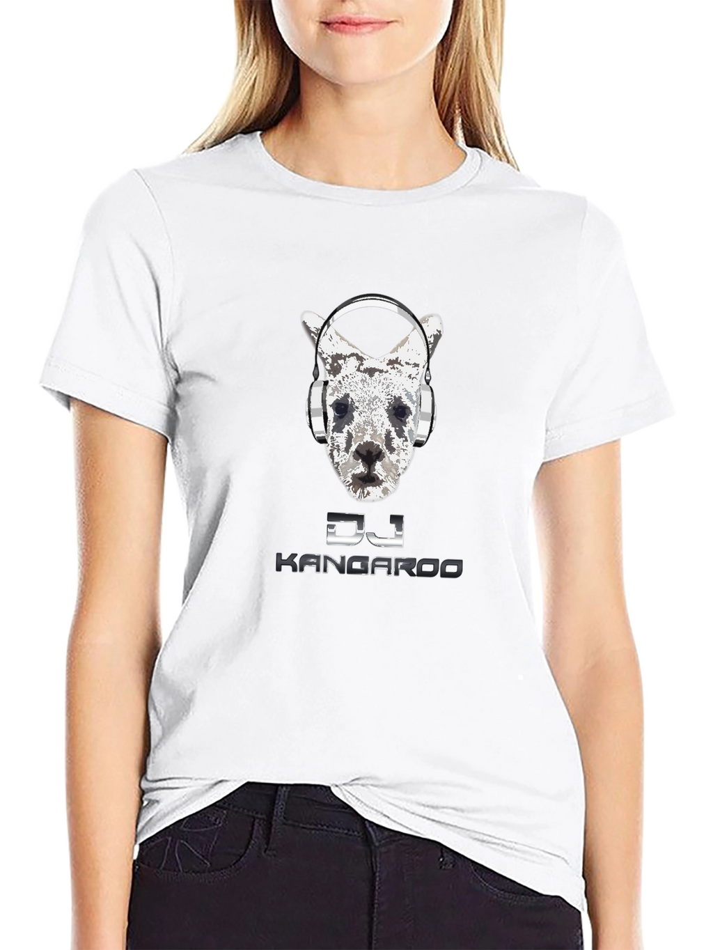 DJ Kangaroo Graphic Tee - Cool Music Lover Shirt
