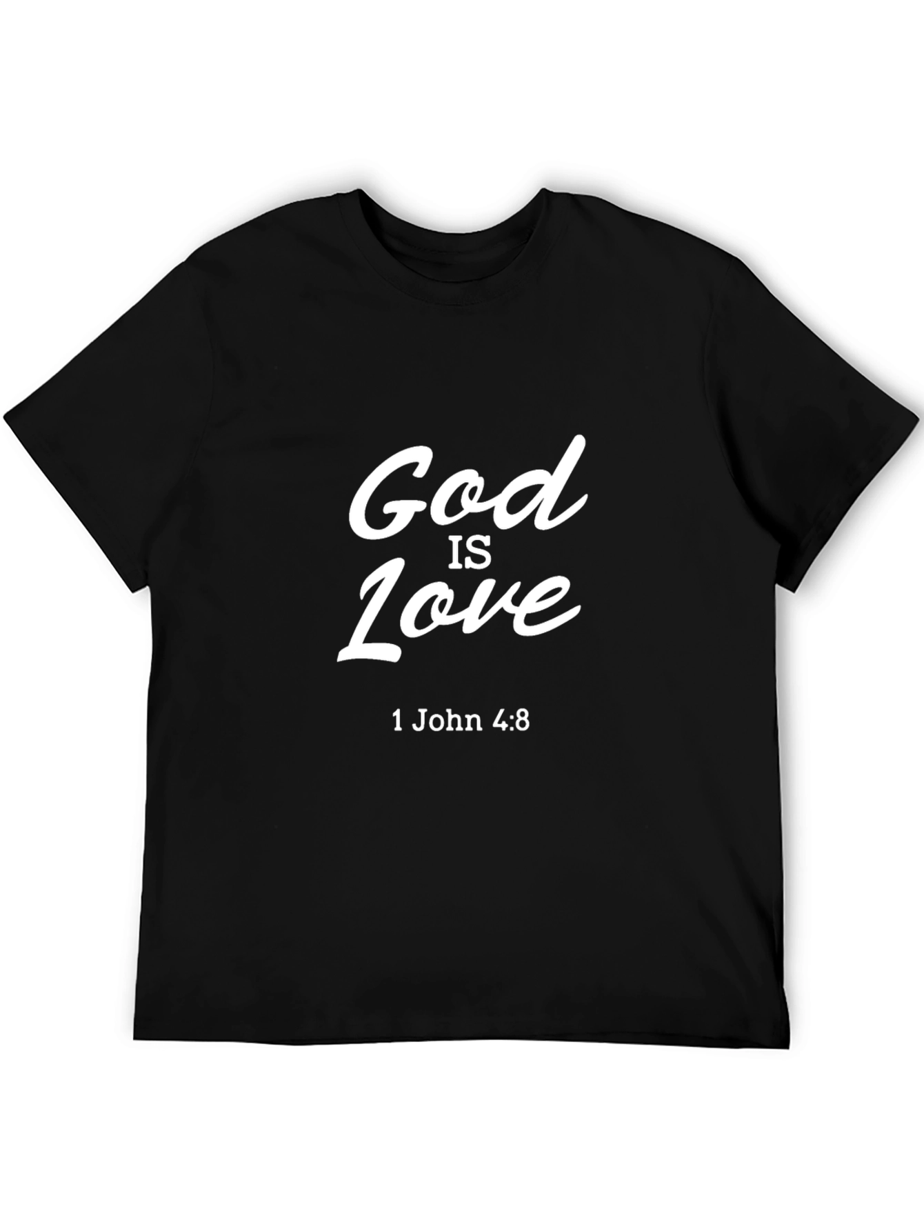 God is Love T-Shirt - 1 John 4:8 - Christian Apparel