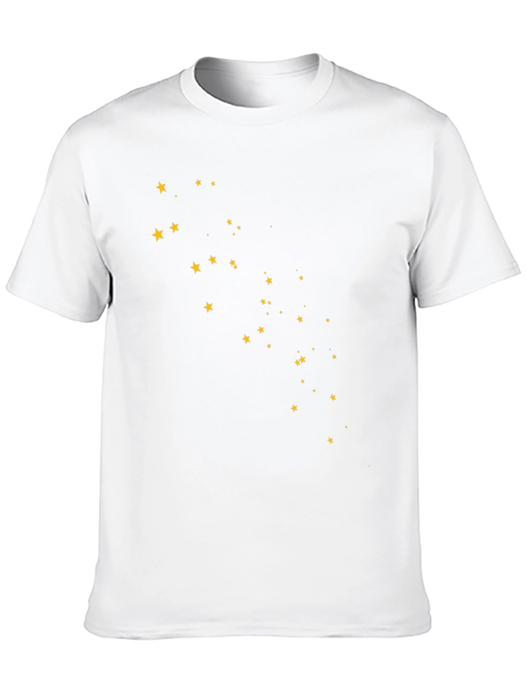 Starry Night Black T-Shirt for Men