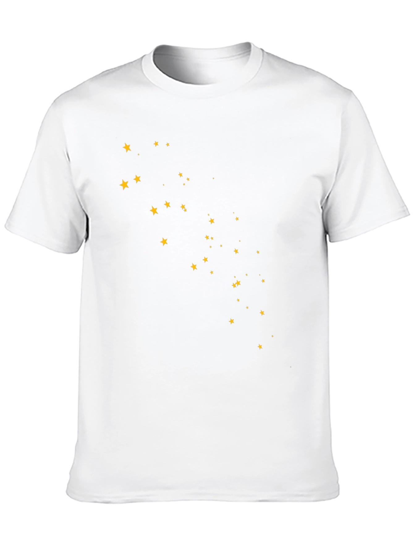 Starry Night Black T-Shirt for Men