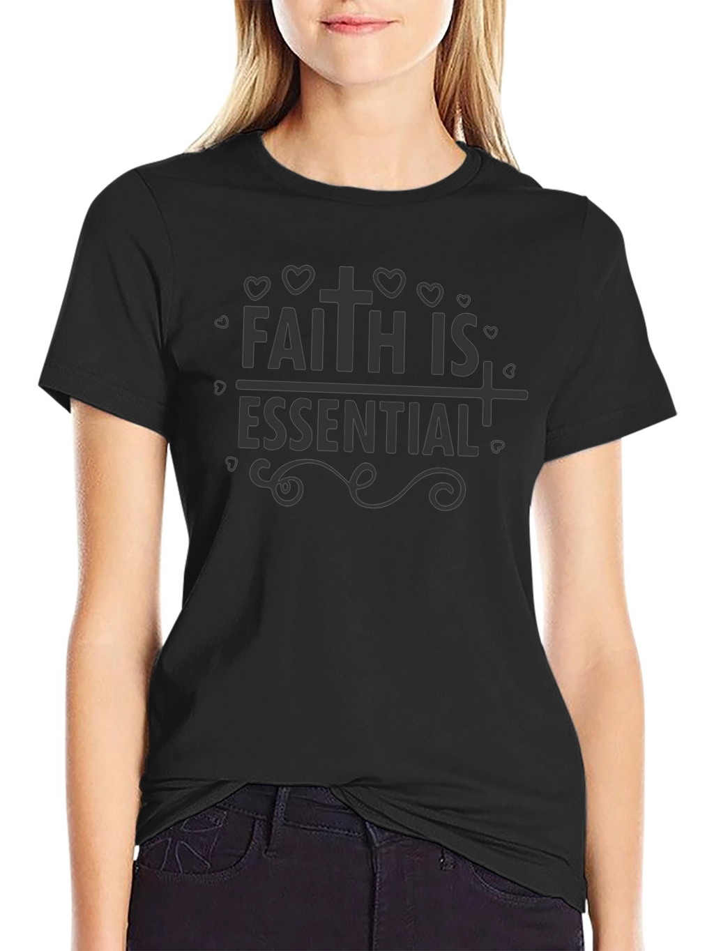 Faith Is Essential Graphic T-Shirt