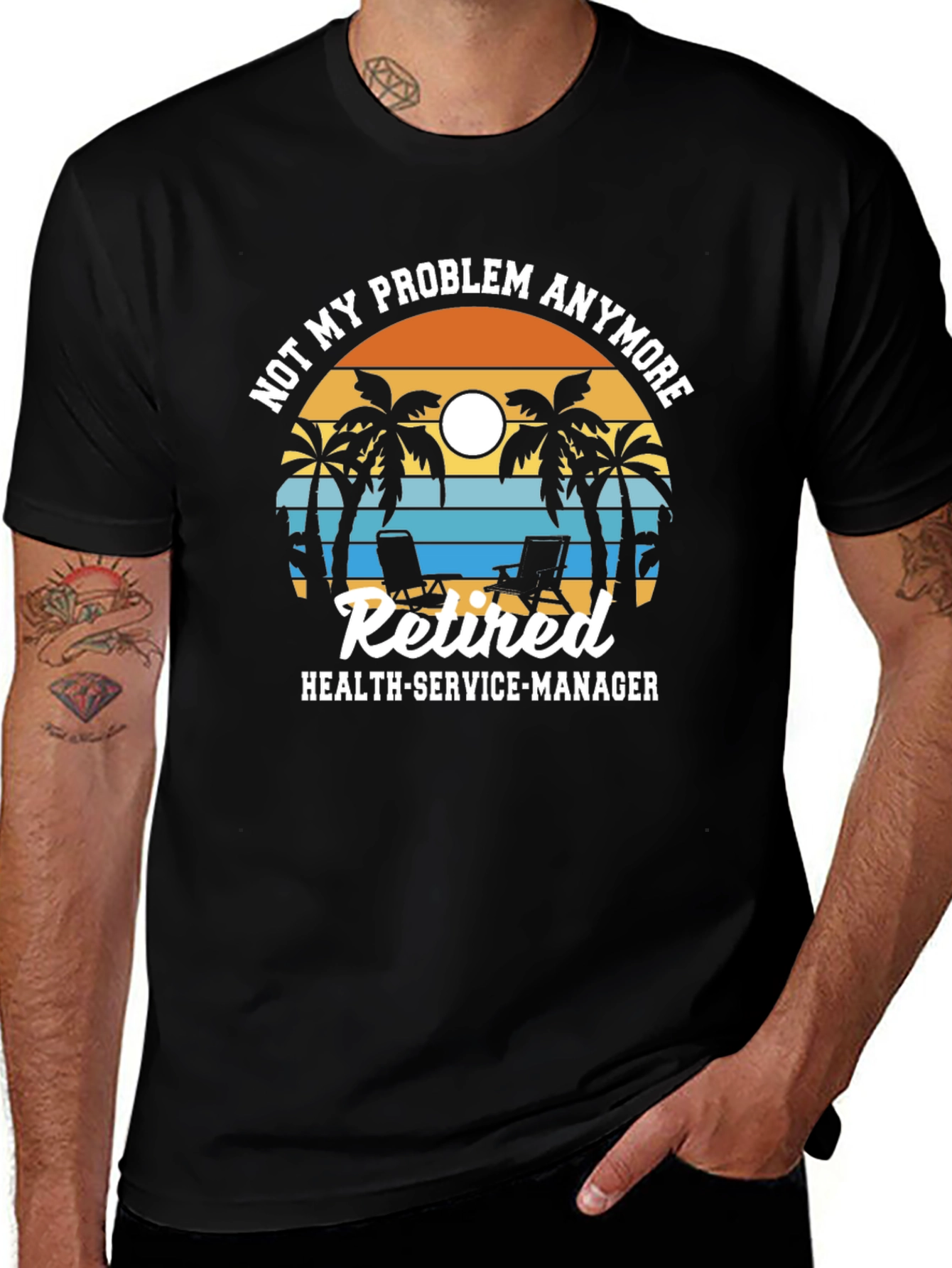 Retired Health-Service-Manager T-Shirt