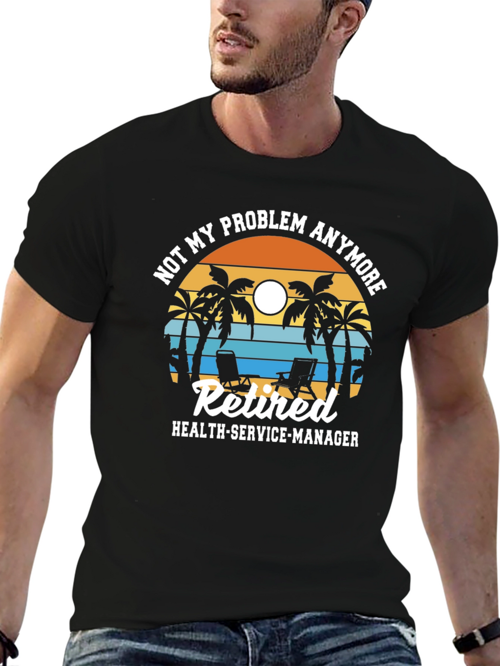 Retired Health-Service-Manager T-Shirt