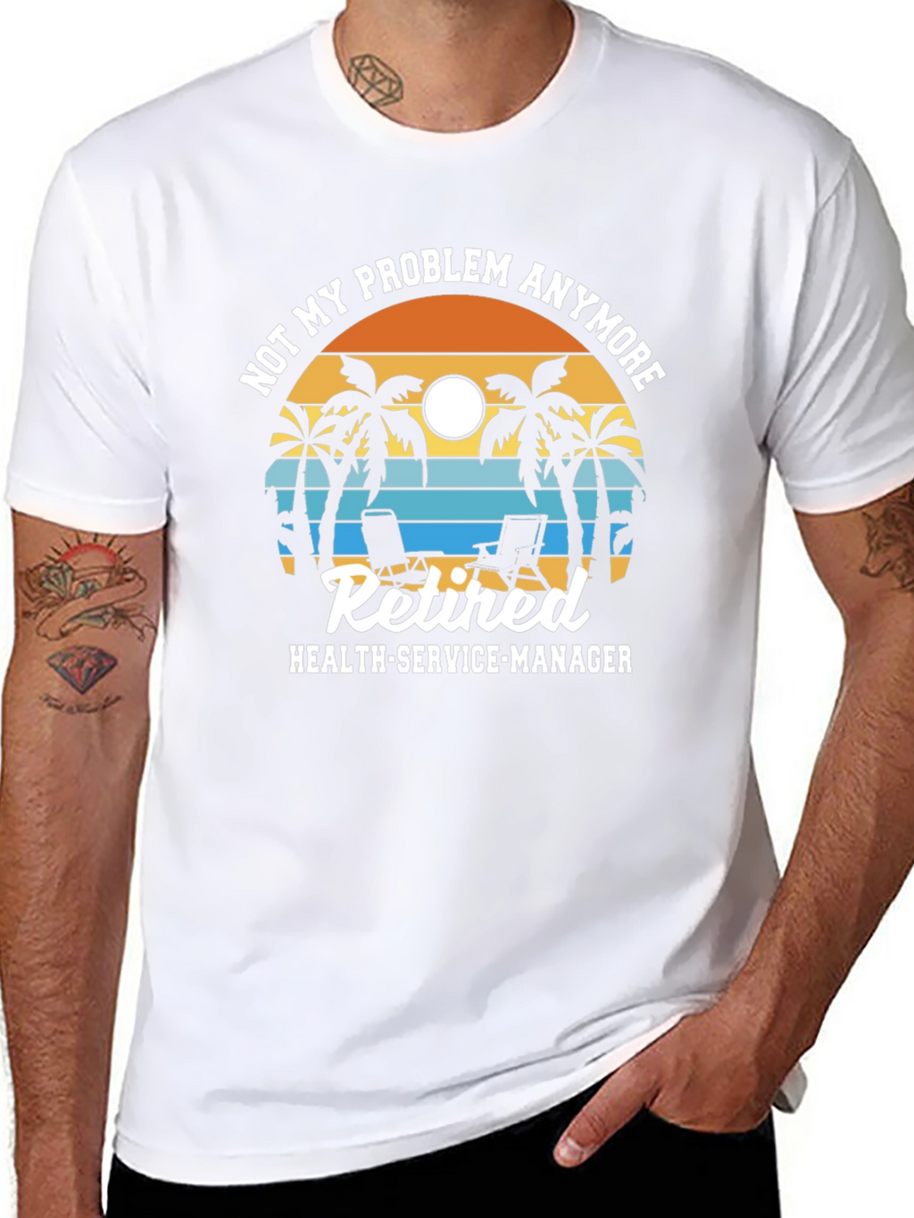 Retired Health-Service-Manager T-Shirt