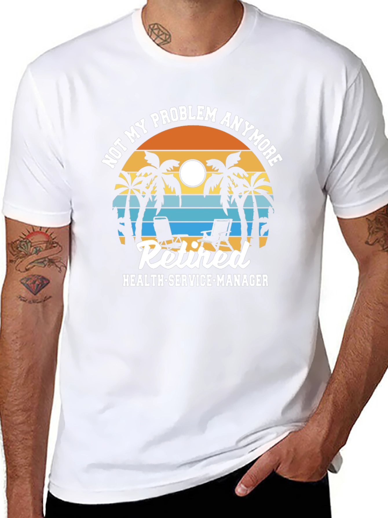 Retired Health-Service-Manager T-Shirt