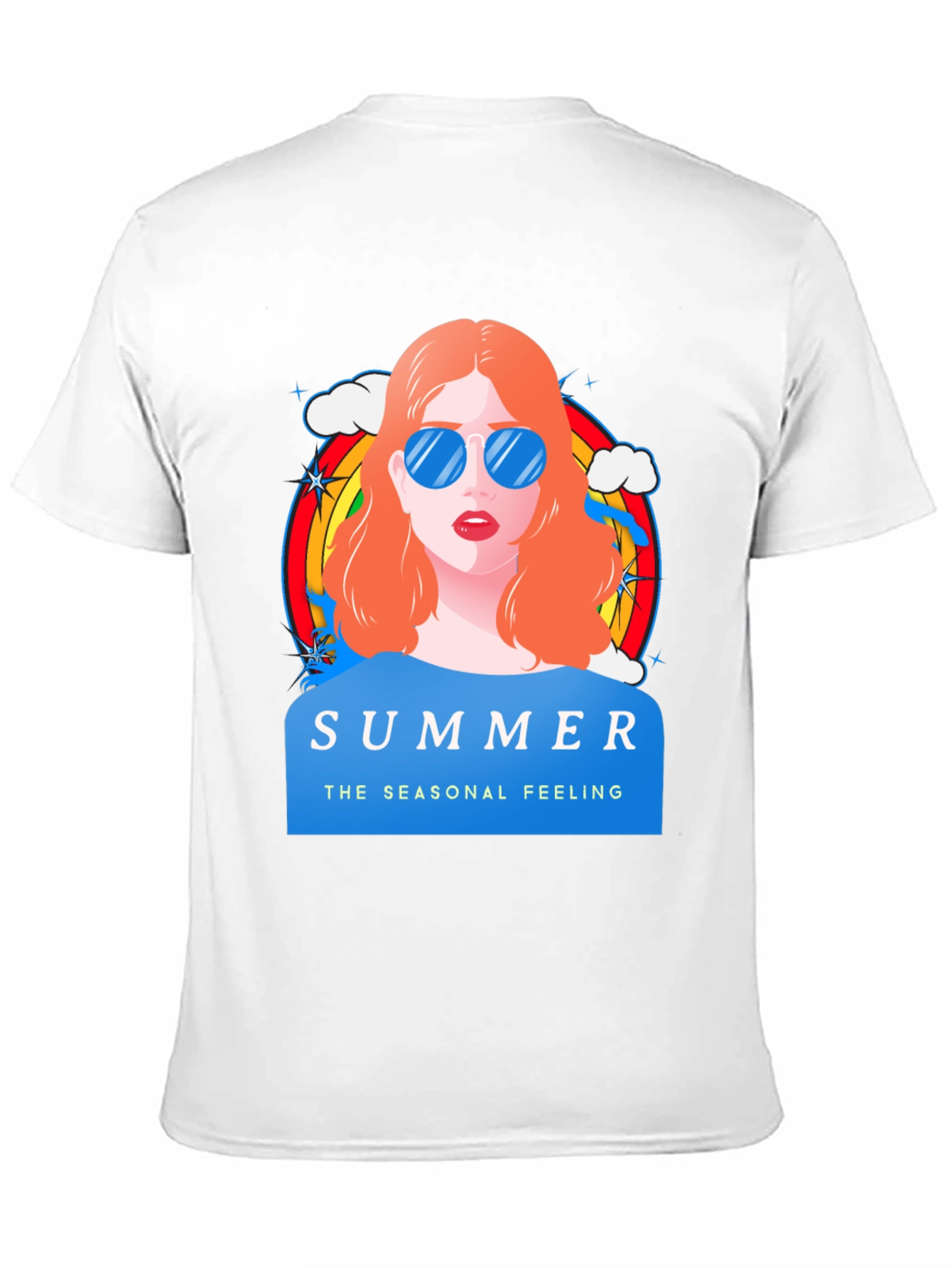 Summer Feeling Graphic T-Shirt