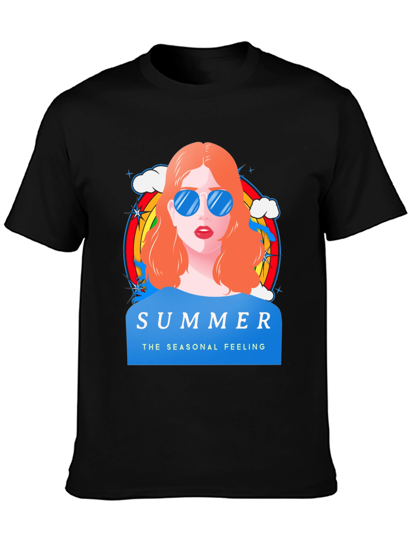 Summer Feeling Graphic T-Shirt