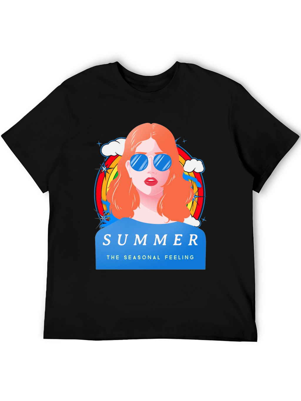Summer Feeling Graphic T-Shirt