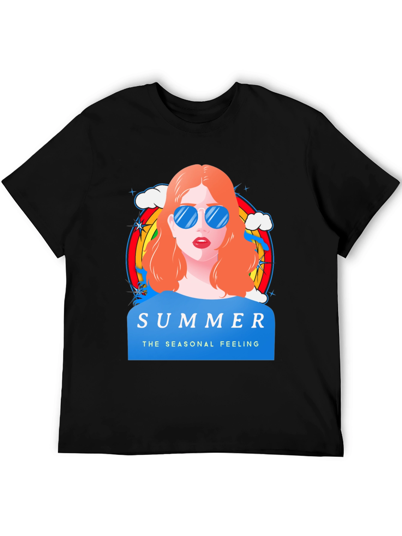 Summer Feeling Graphic T-Shirt