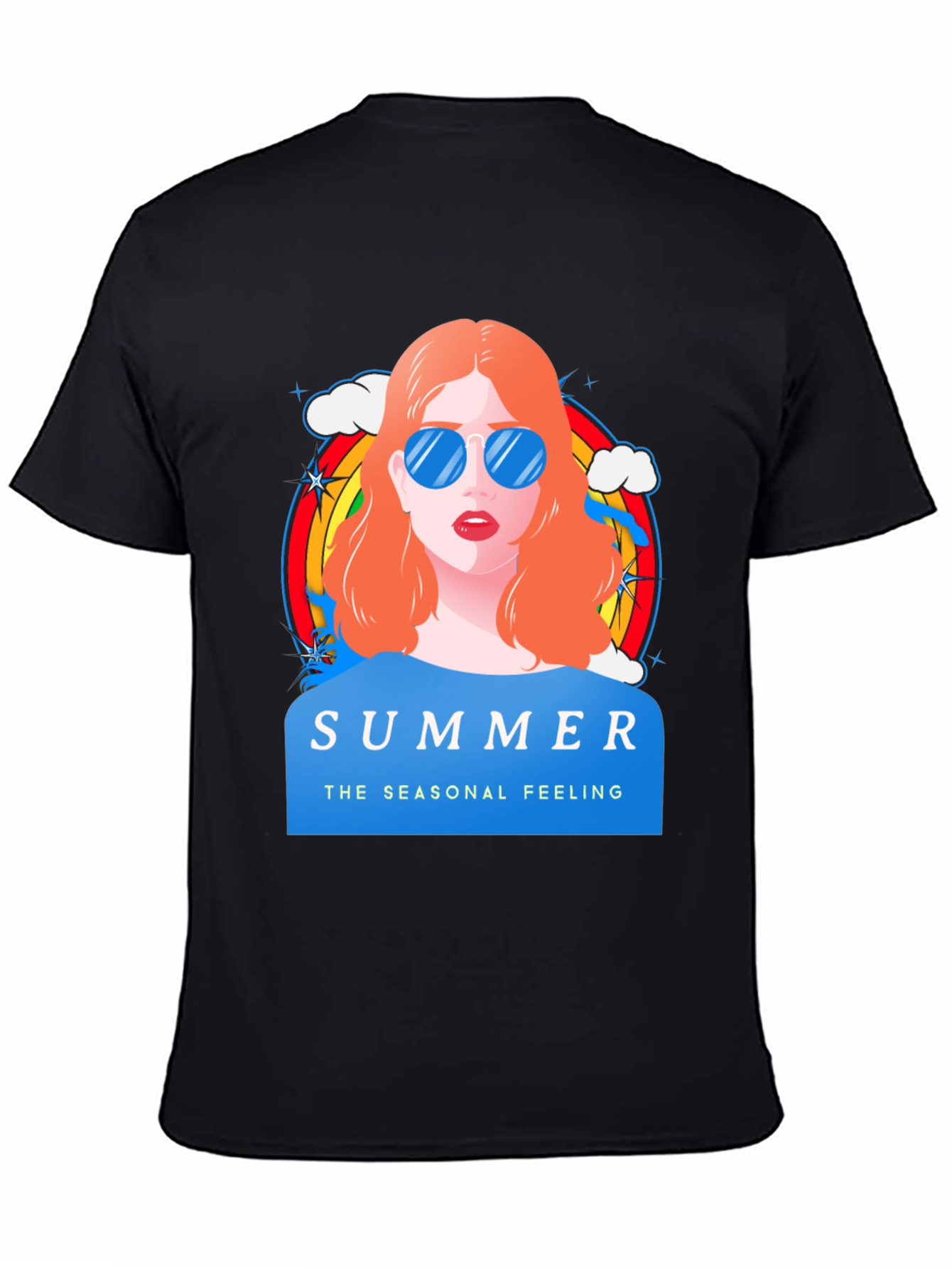 Summer Feeling Graphic T-Shirt