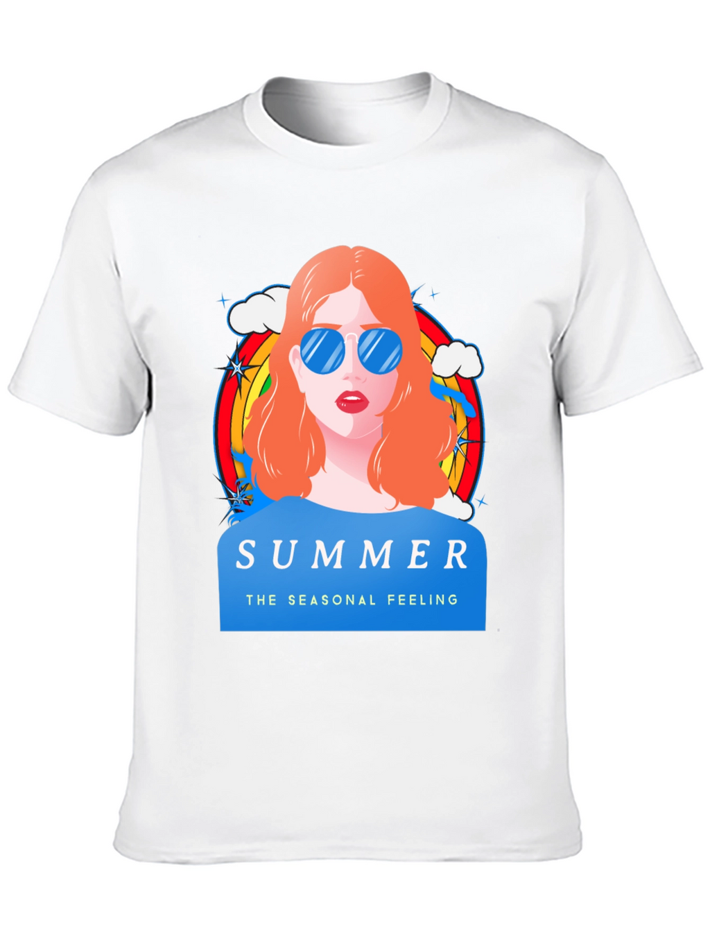 Summer Feeling Graphic T-Shirt
