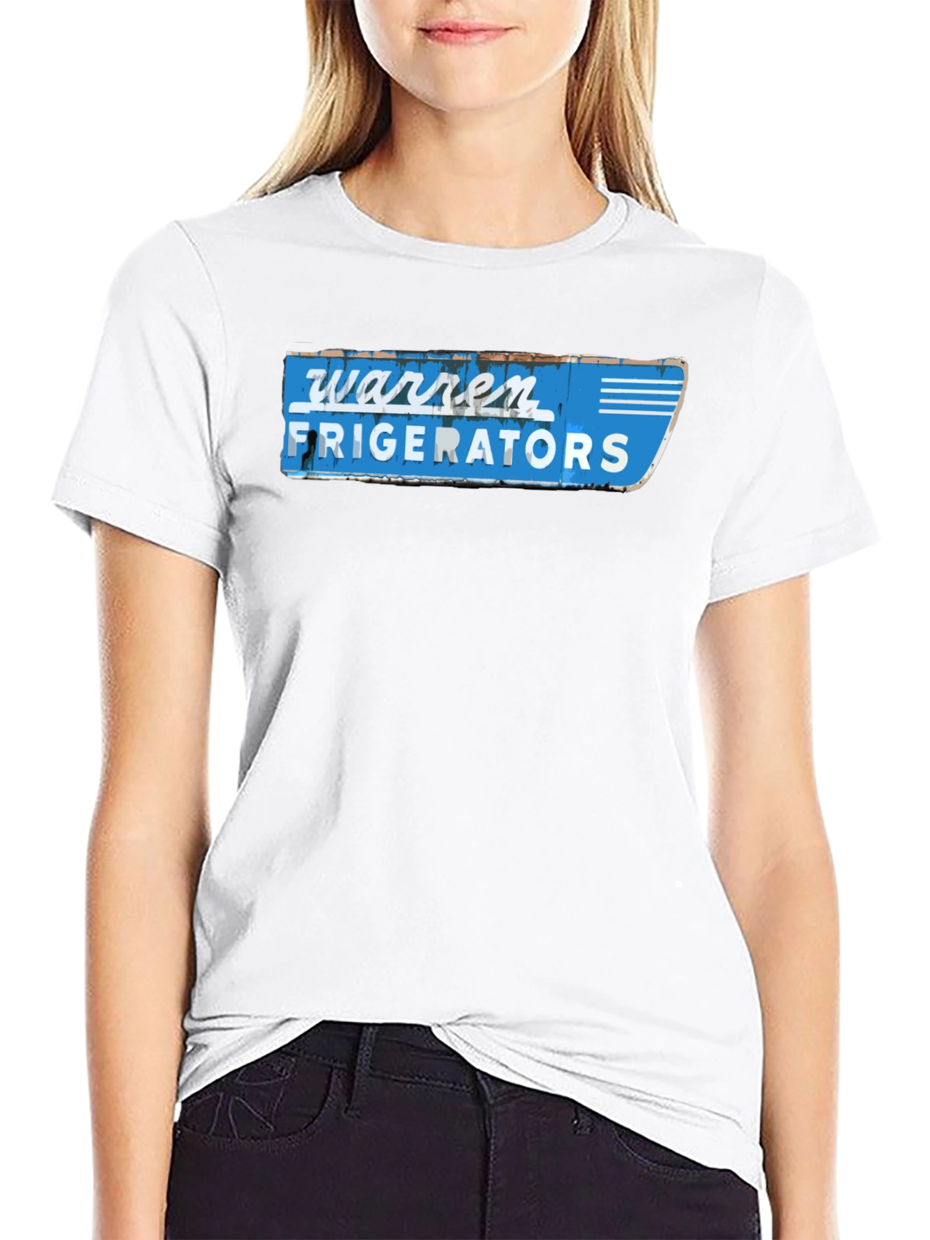 Warren Frigerators T-Shirt - Retro Style