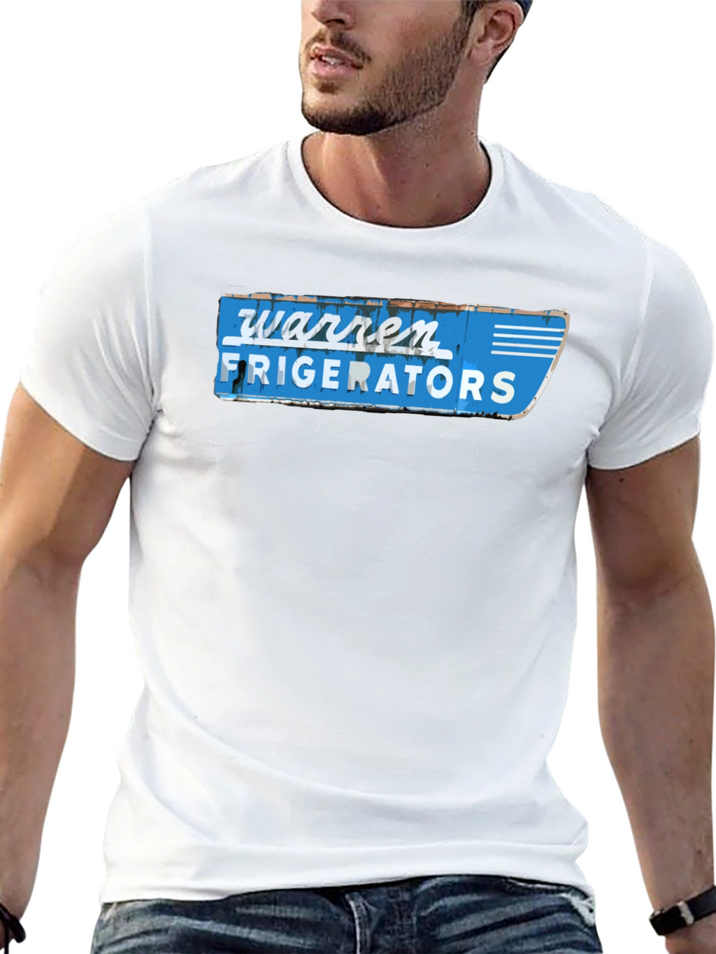 Warren Frigerators T-Shirt - Retro Style