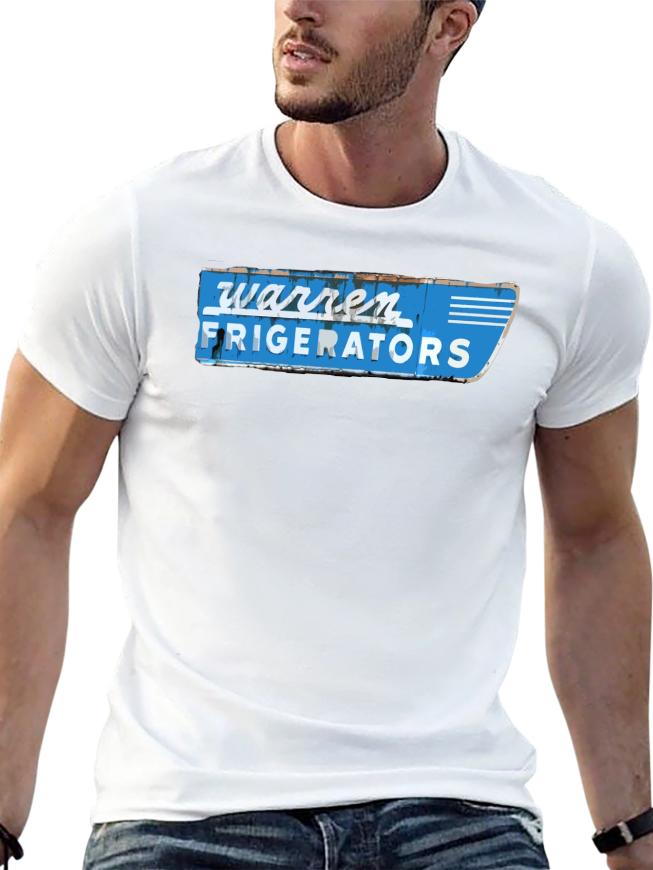 Warren Frigerators T-Shirt - Retro Style
