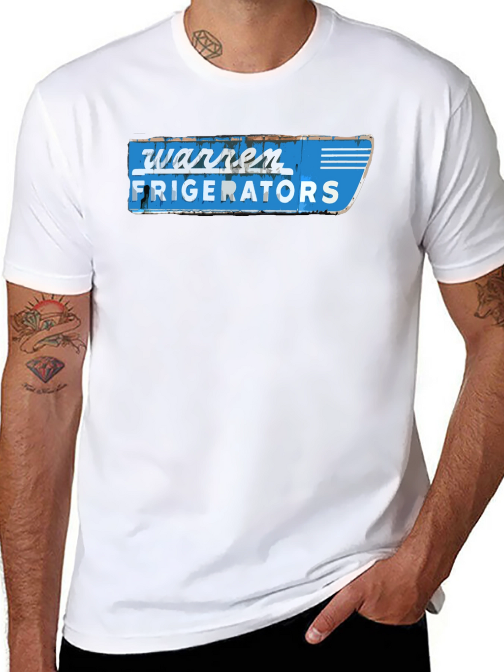 Warren Frigerators T-Shirt - Retro Style