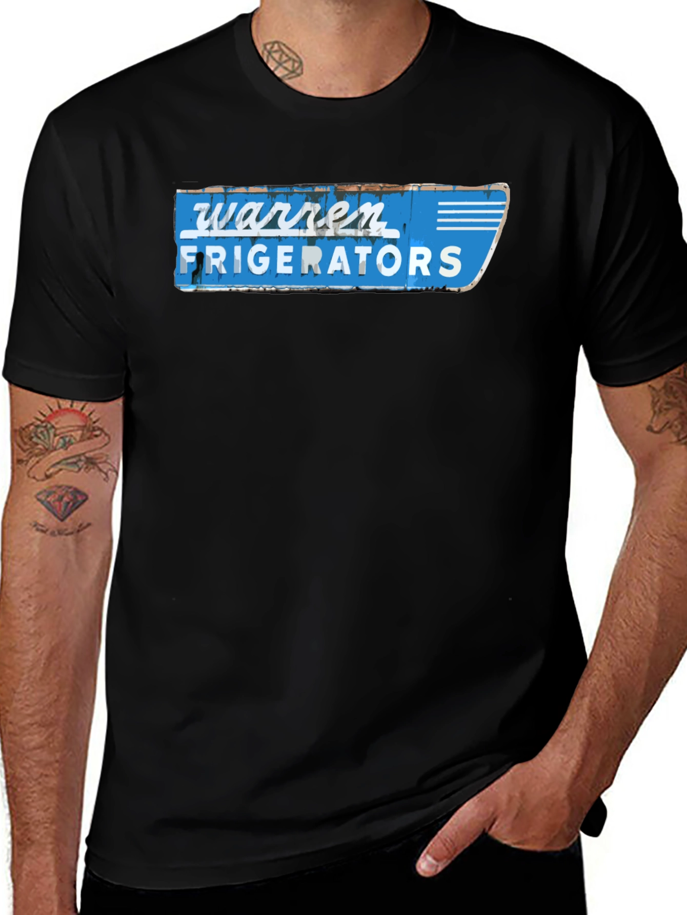 Warren Frigerators T-Shirt - Retro Style