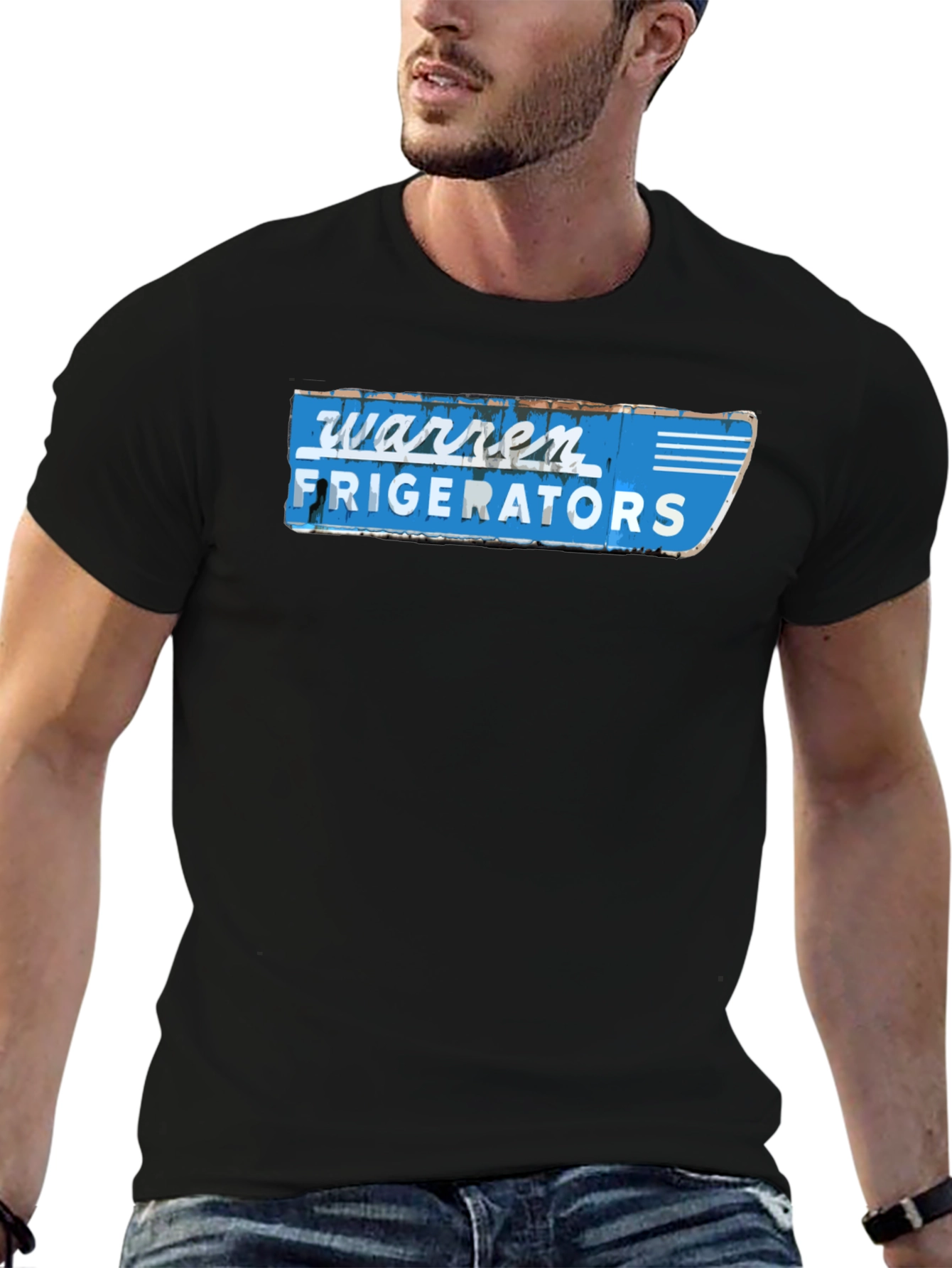 Warren Frigerators T-Shirt - Retro Style