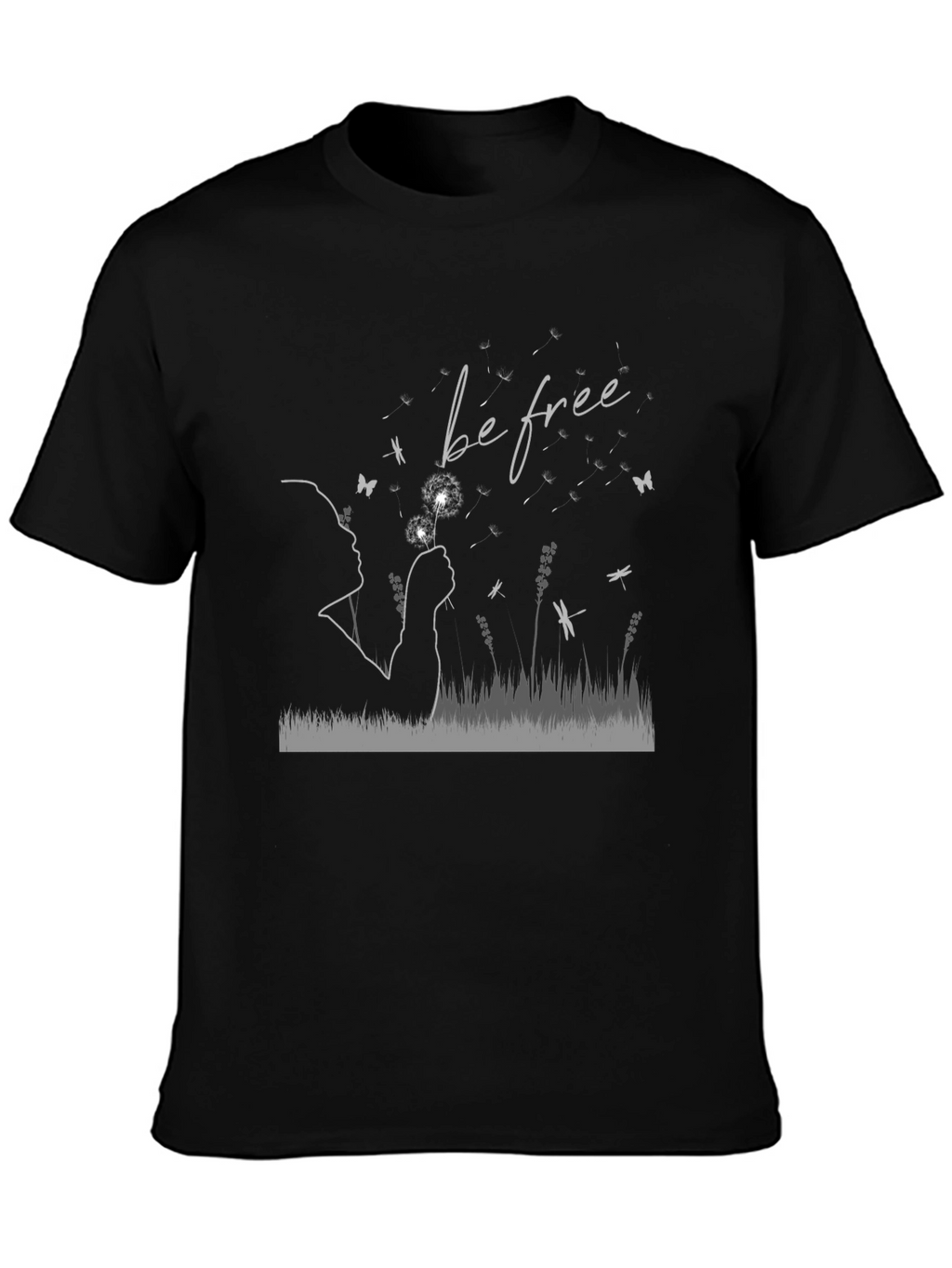 Be Free Graphic T-Shirt - Soft Cotton Blend