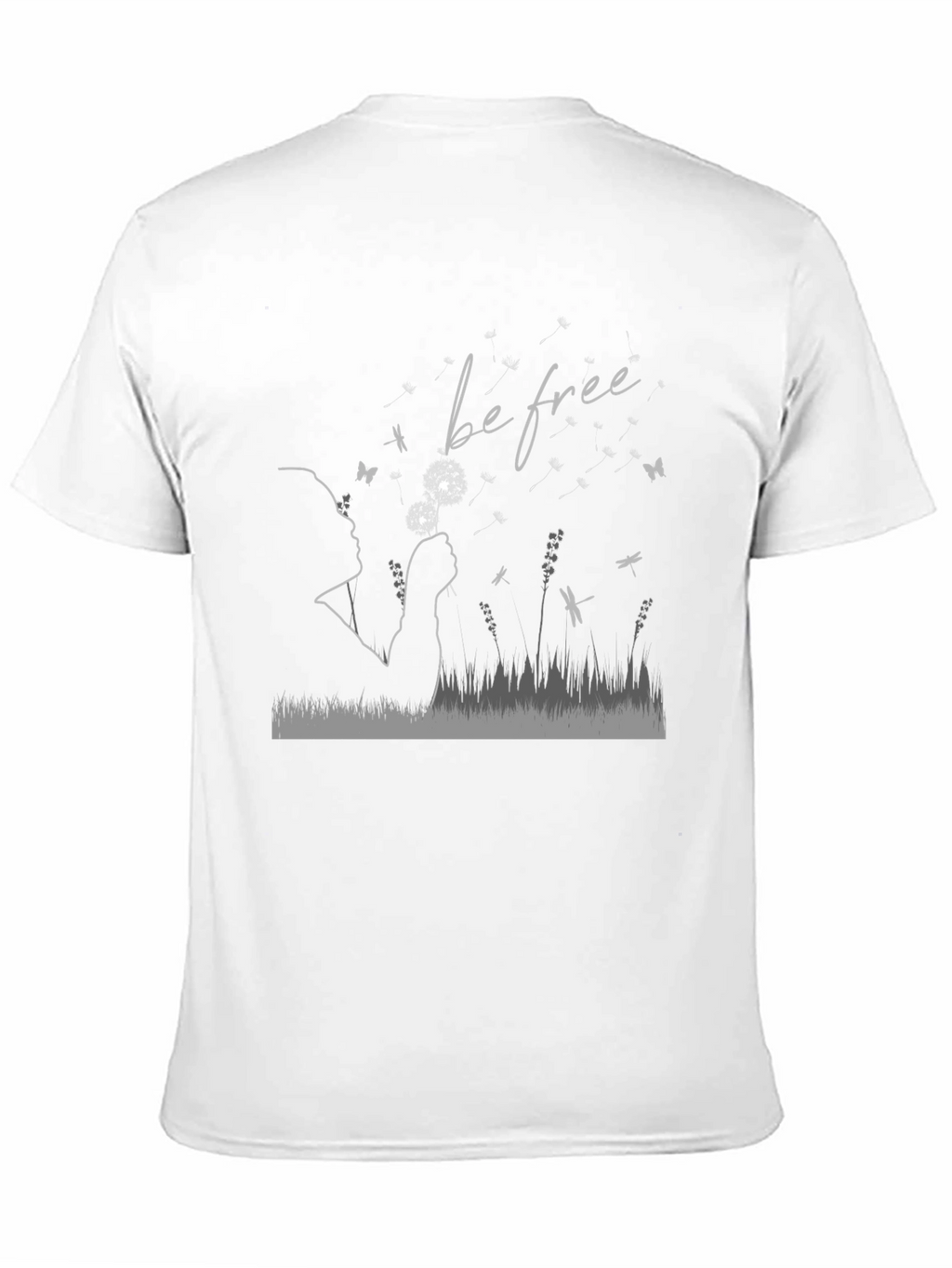 Be Free Graphic T-Shirt - Soft Cotton Blend