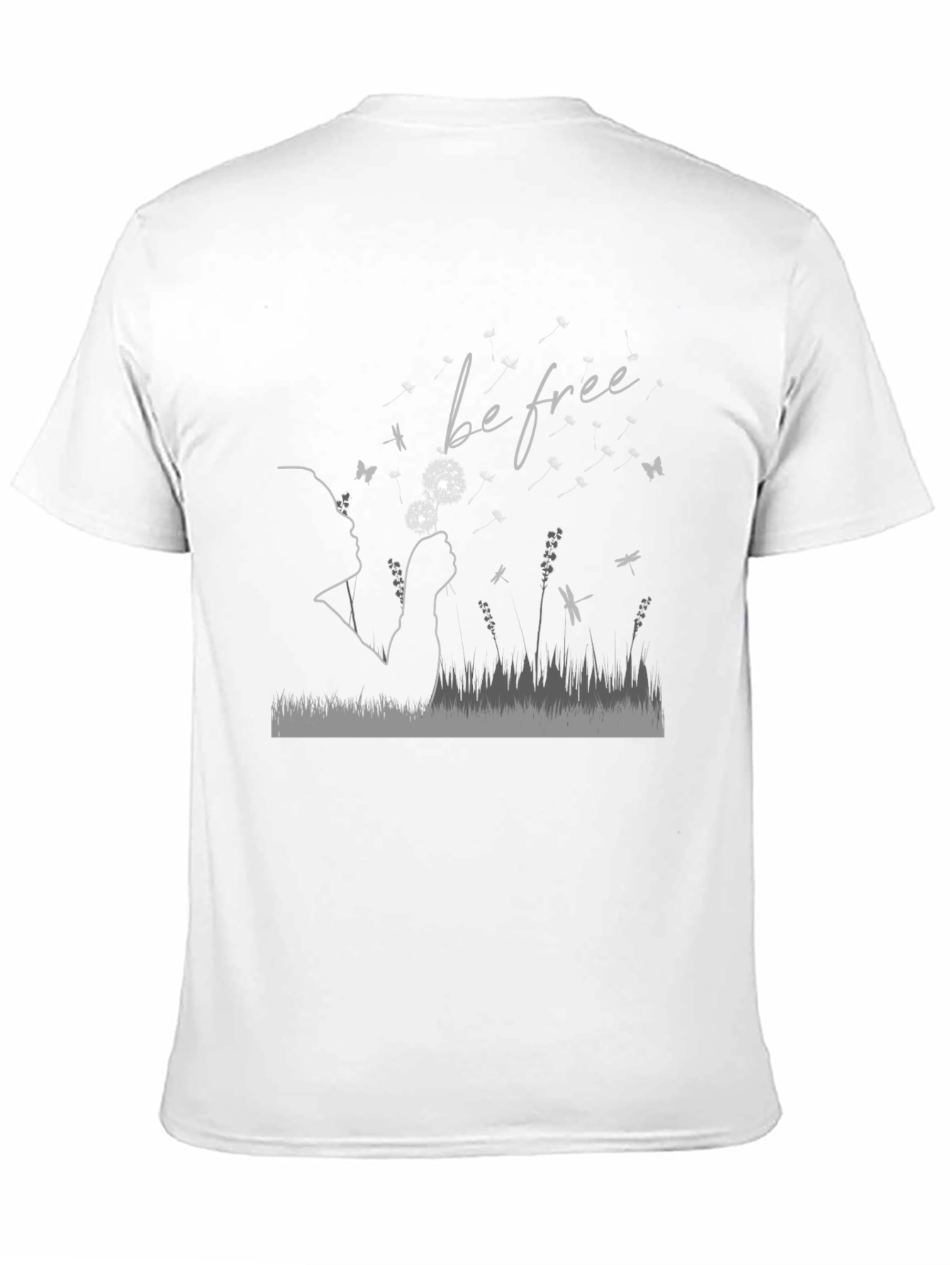 Be Free Graphic T-Shirt - Soft Cotton Blend