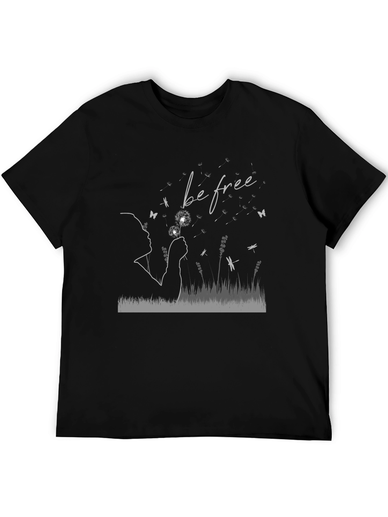 Be Free Graphic T-Shirt - Soft Cotton Blend
