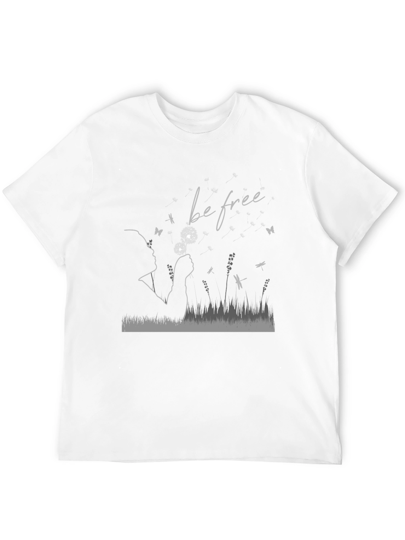 Be Free Graphic T-Shirt - Soft Cotton Blend