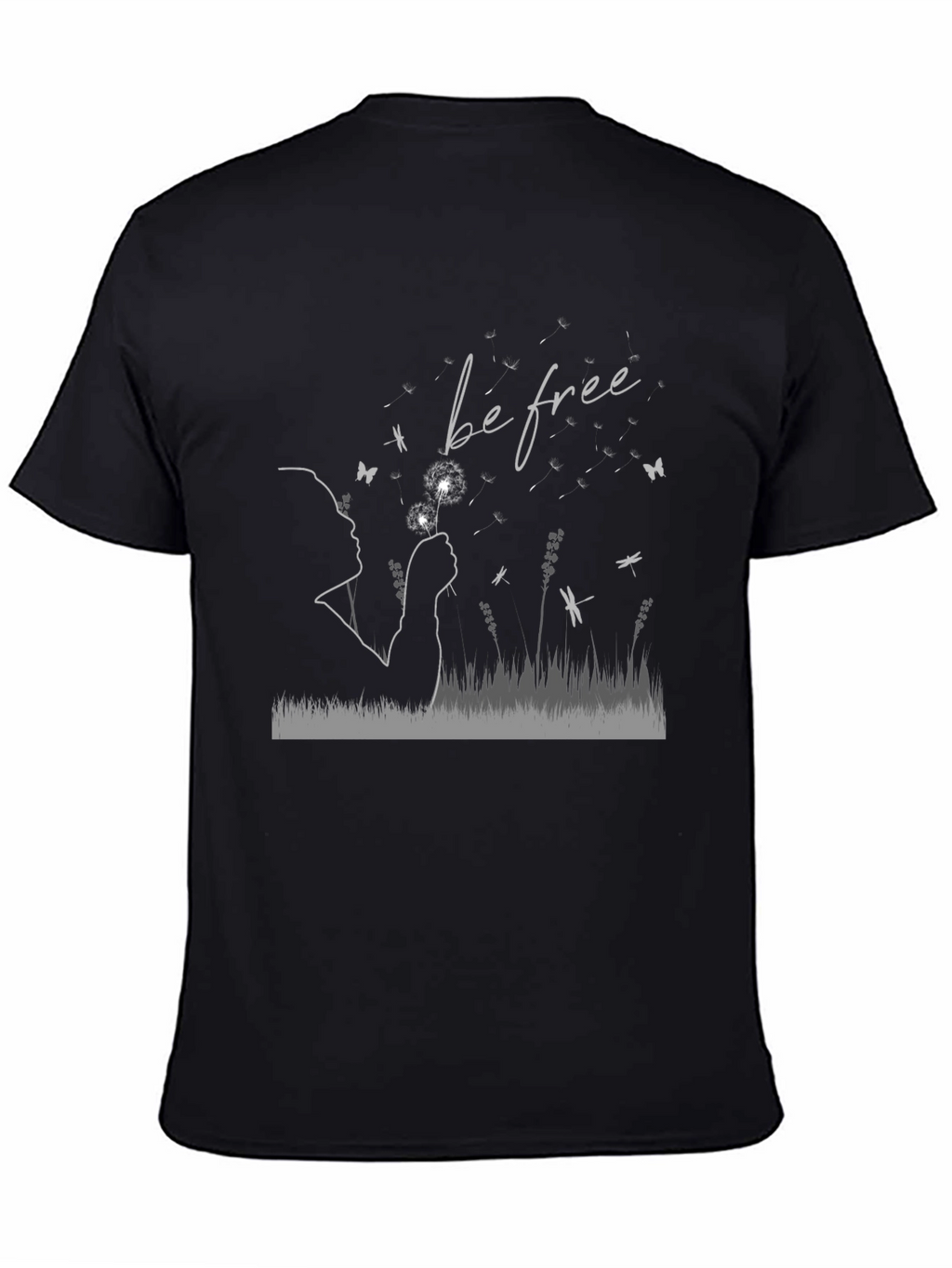 Be Free Graphic T-Shirt - Soft Cotton Blend