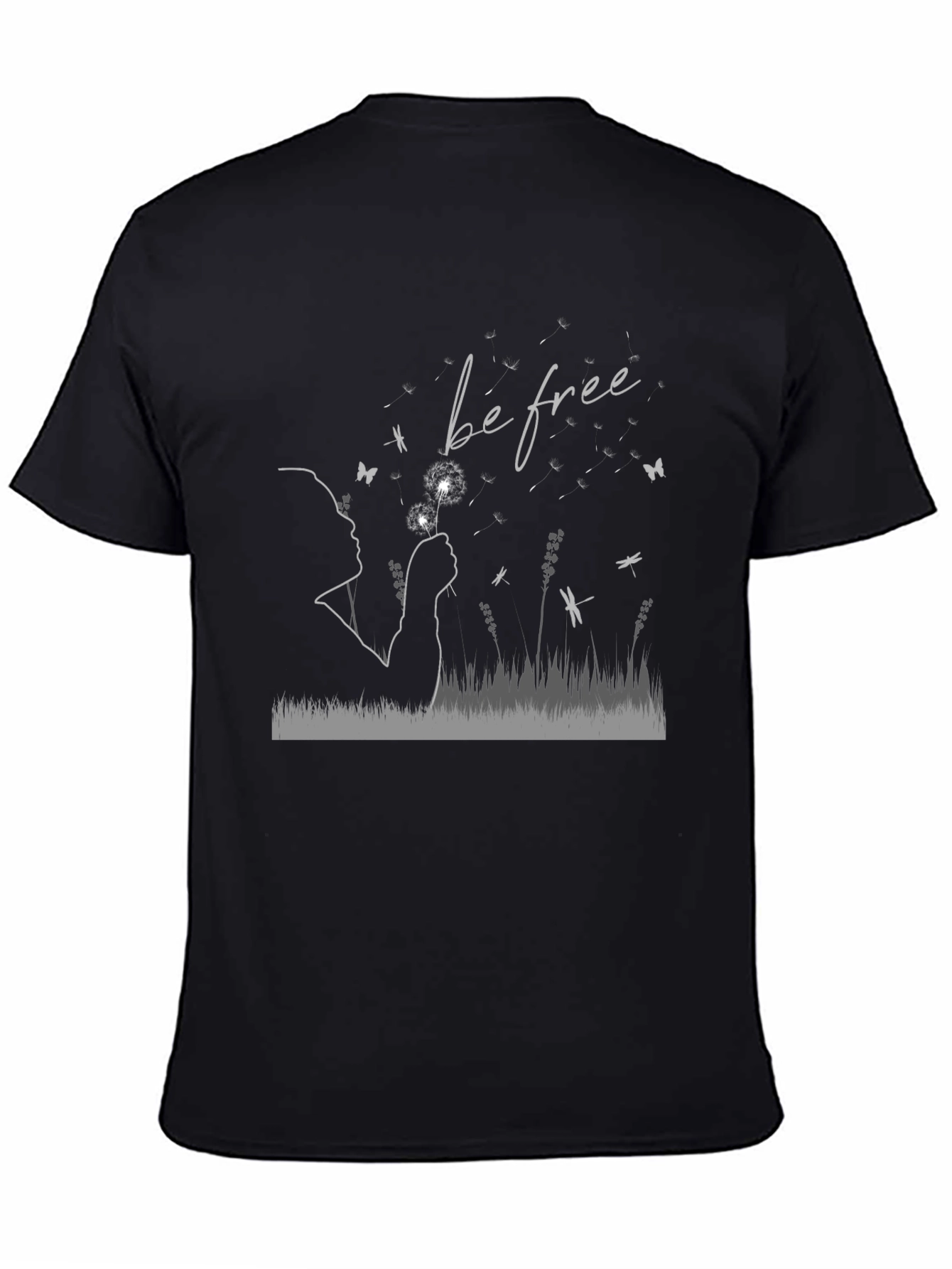 Be Free Graphic T-Shirt - Soft Cotton Blend