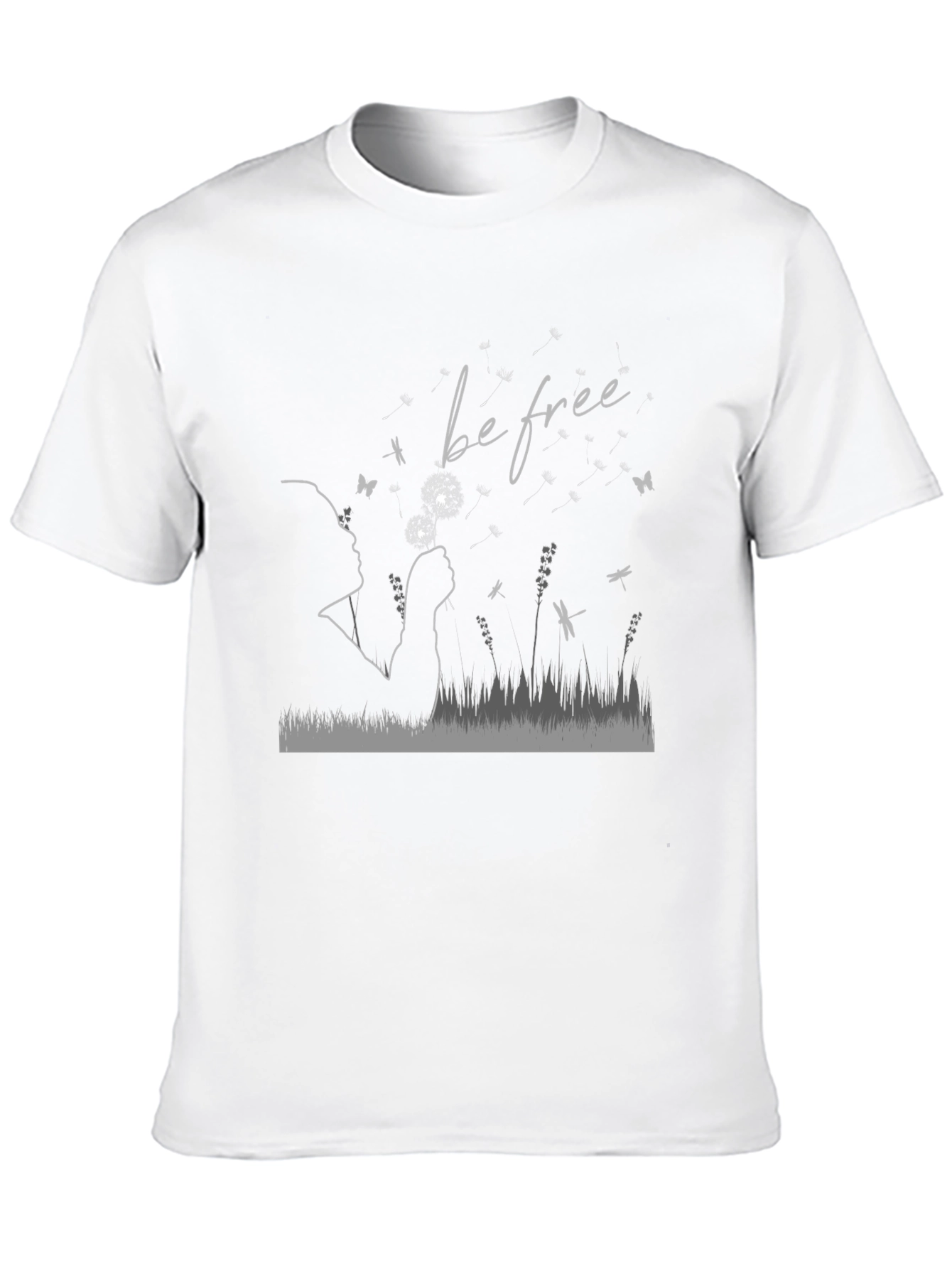 Be Free Graphic T-Shirt - Soft Cotton Blend