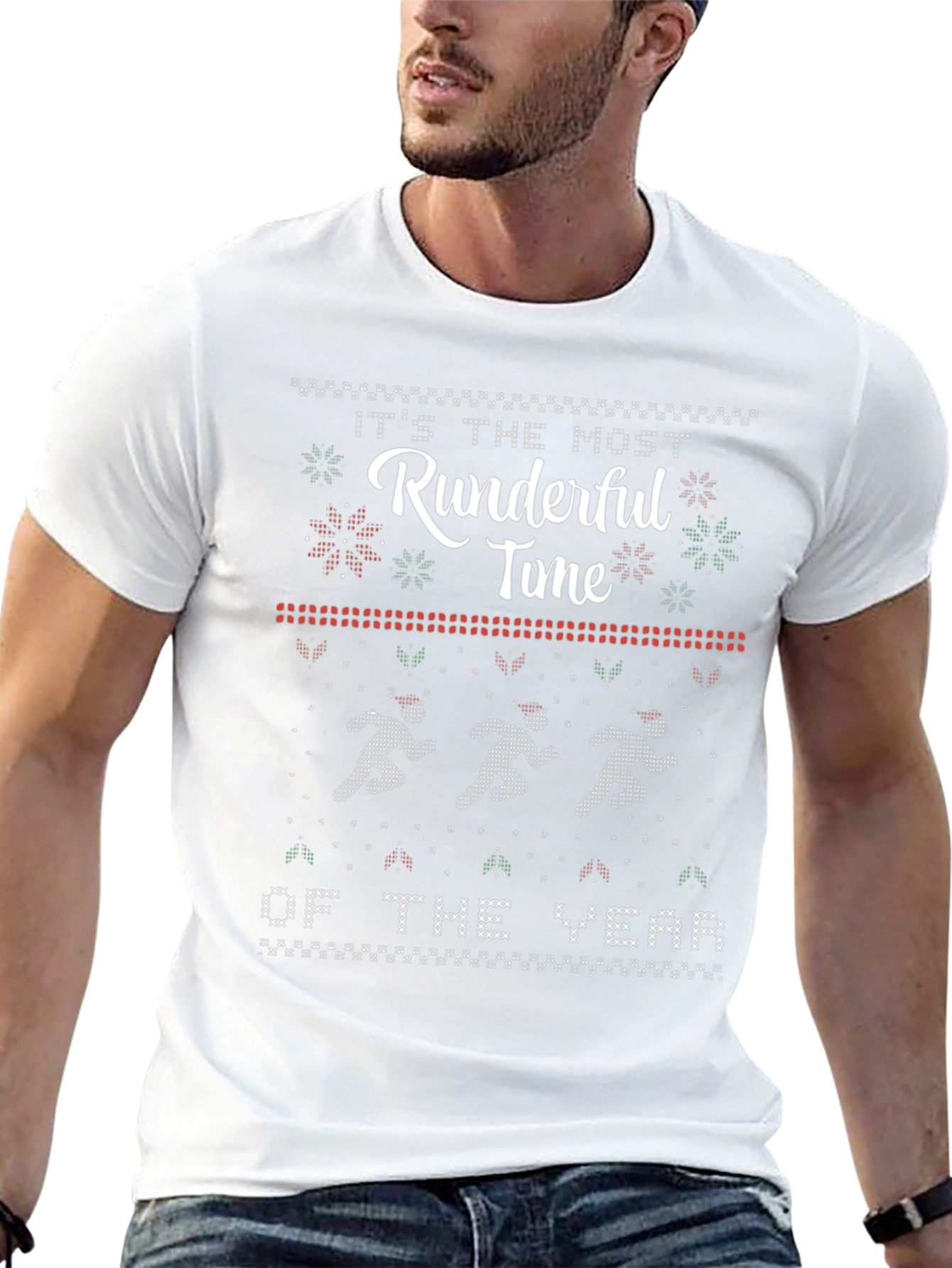 Runderful Time of Year Running Christmas T-Shirt