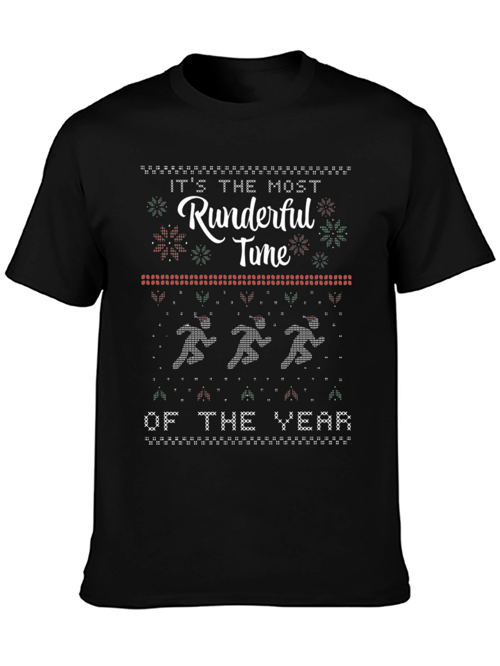 Runderful Time of Year Running Christmas T-Shirt