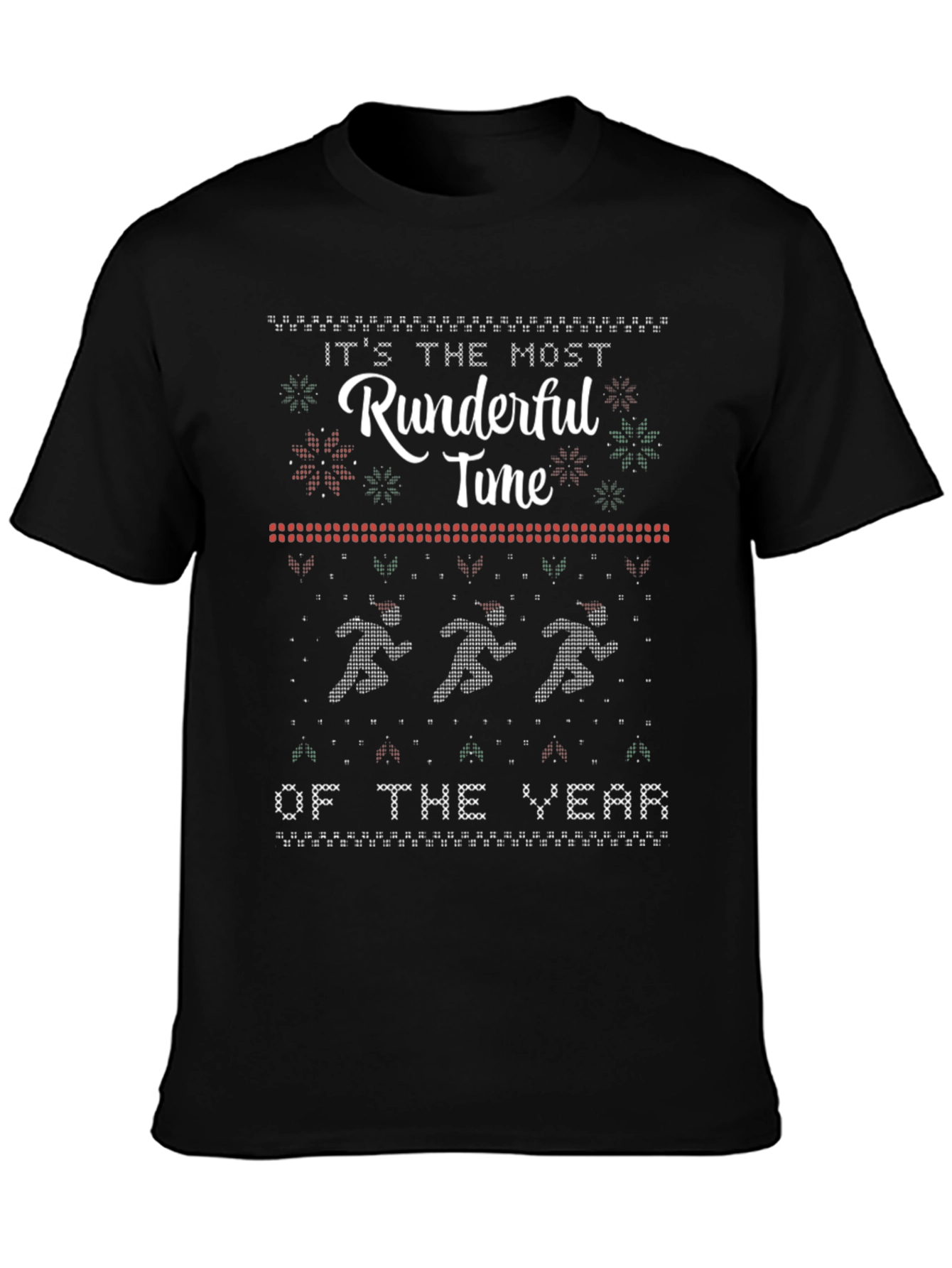 Runderful Time of Year Running Christmas T-Shirt