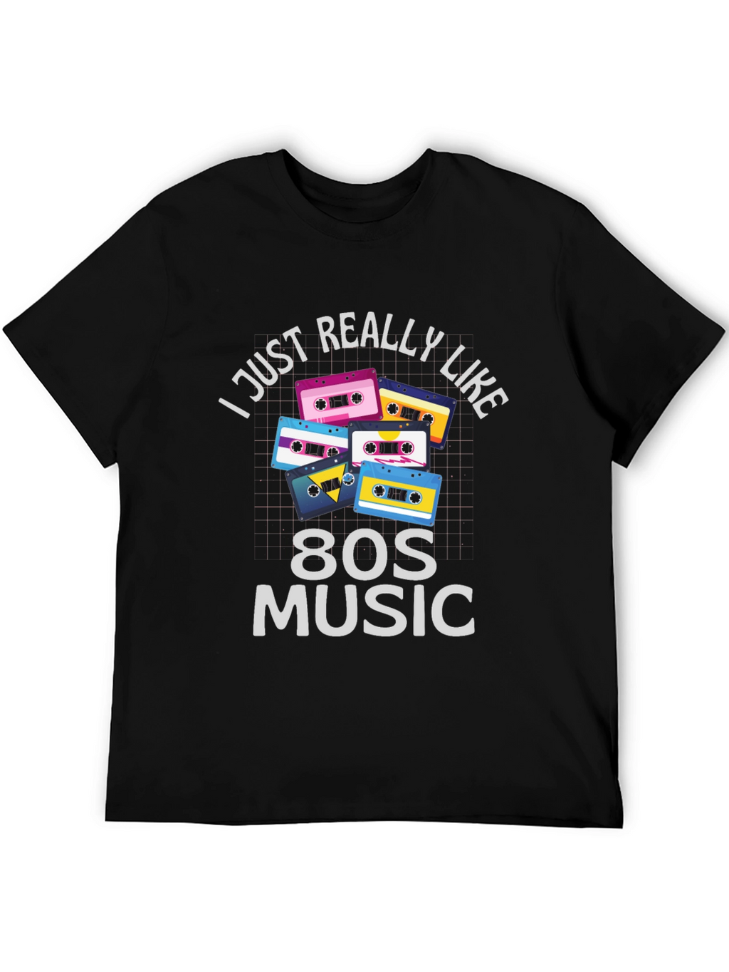 80s Music Retro Cassette T-Shirt