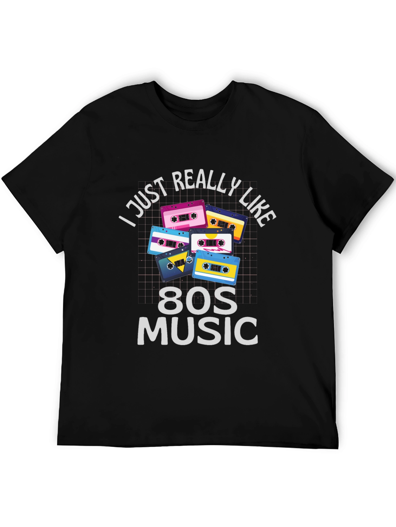 80s Music Retro Cassette T-Shirt