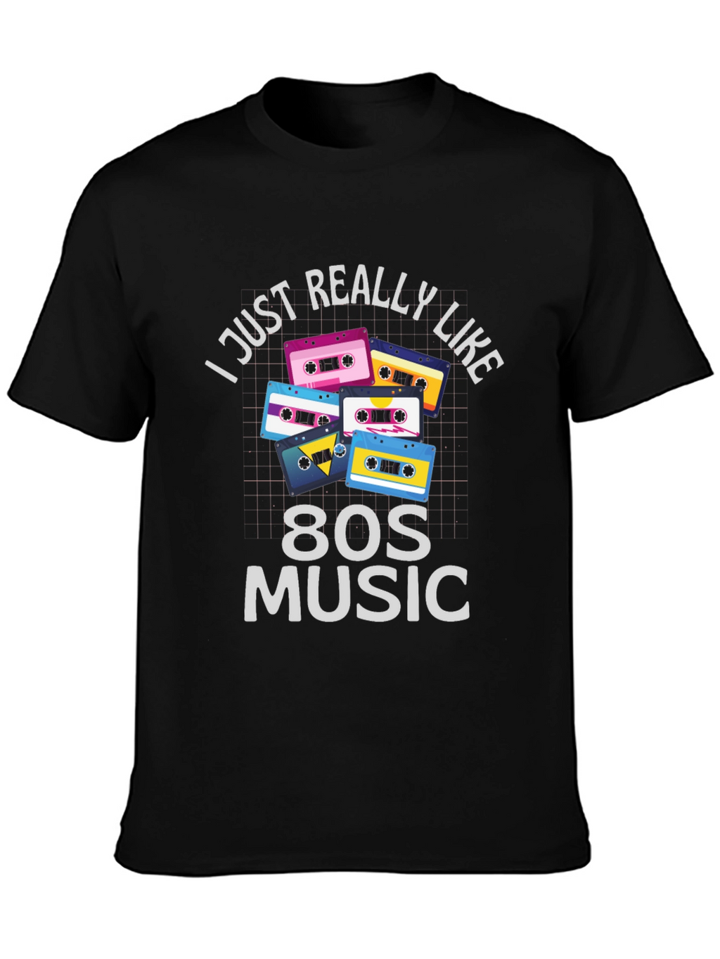 80s Music Retro Cassette T-Shirt