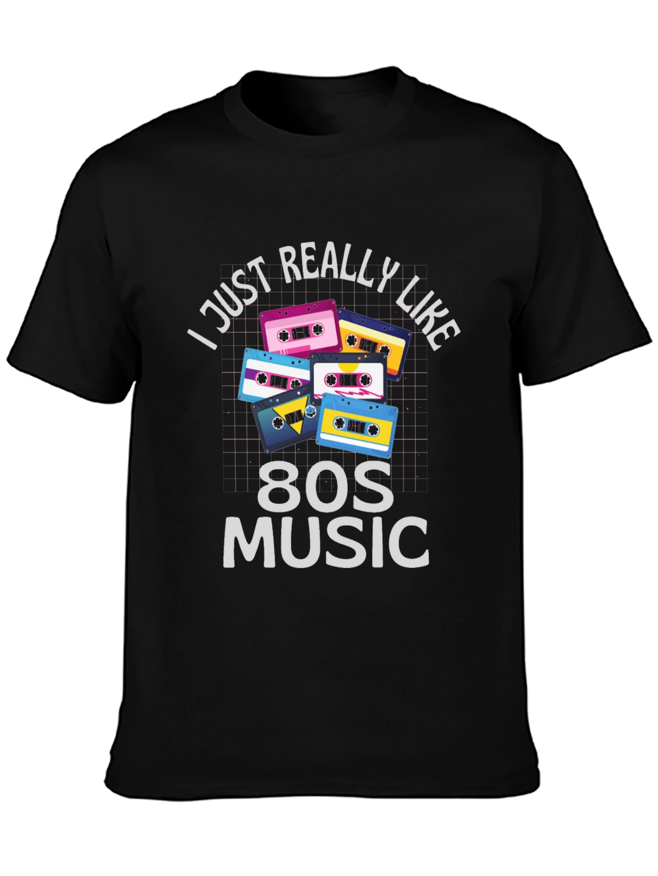 80s Music Retro Cassette T-Shirt
