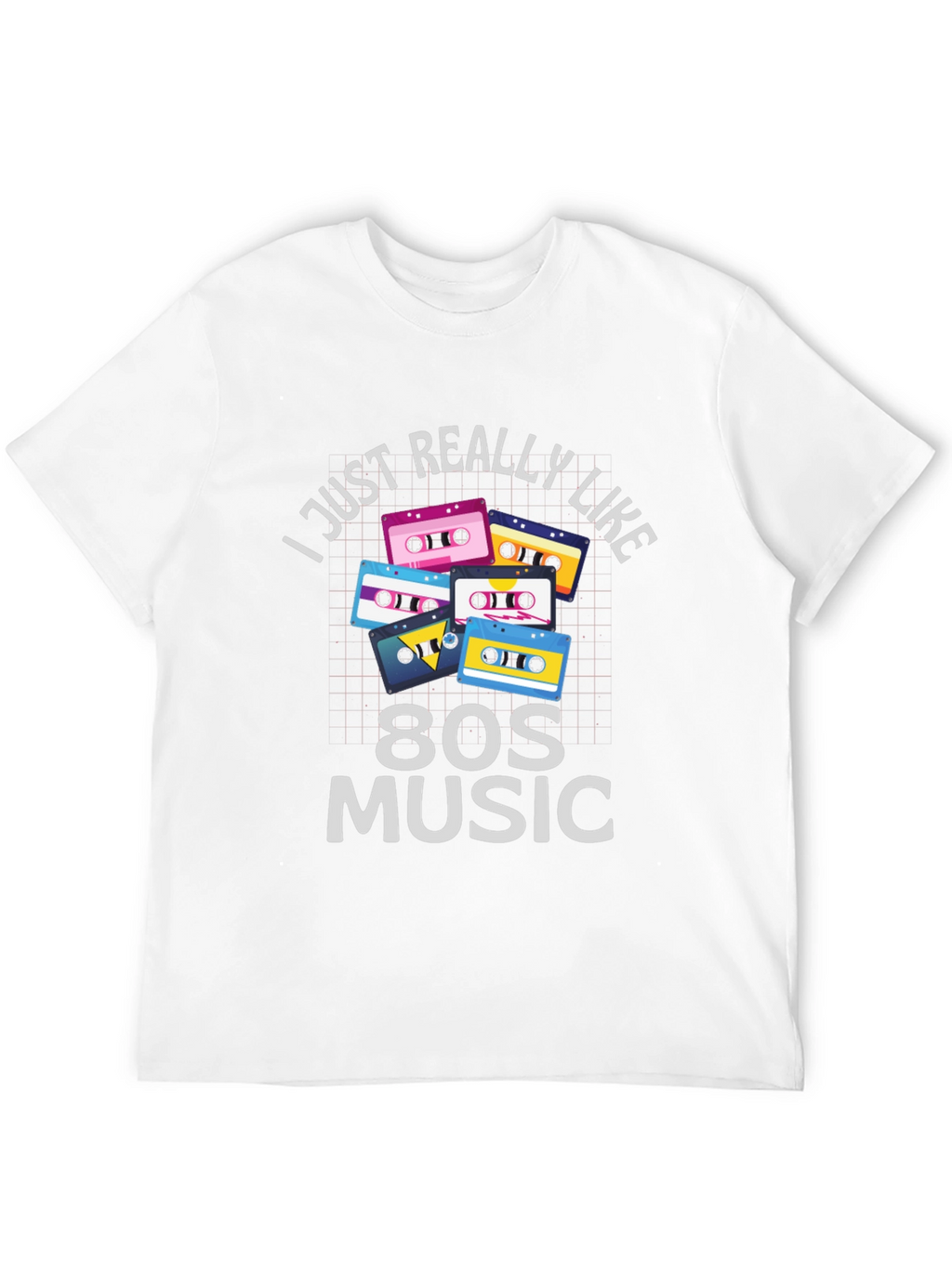 80s Music Retro Cassette T-Shirt