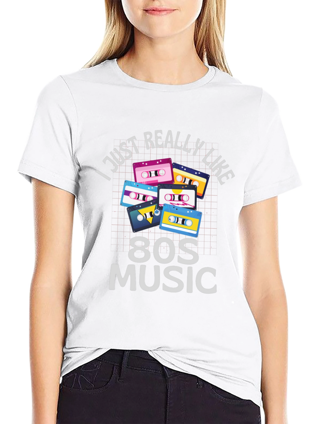 80s Music Retro Cassette T-Shirt