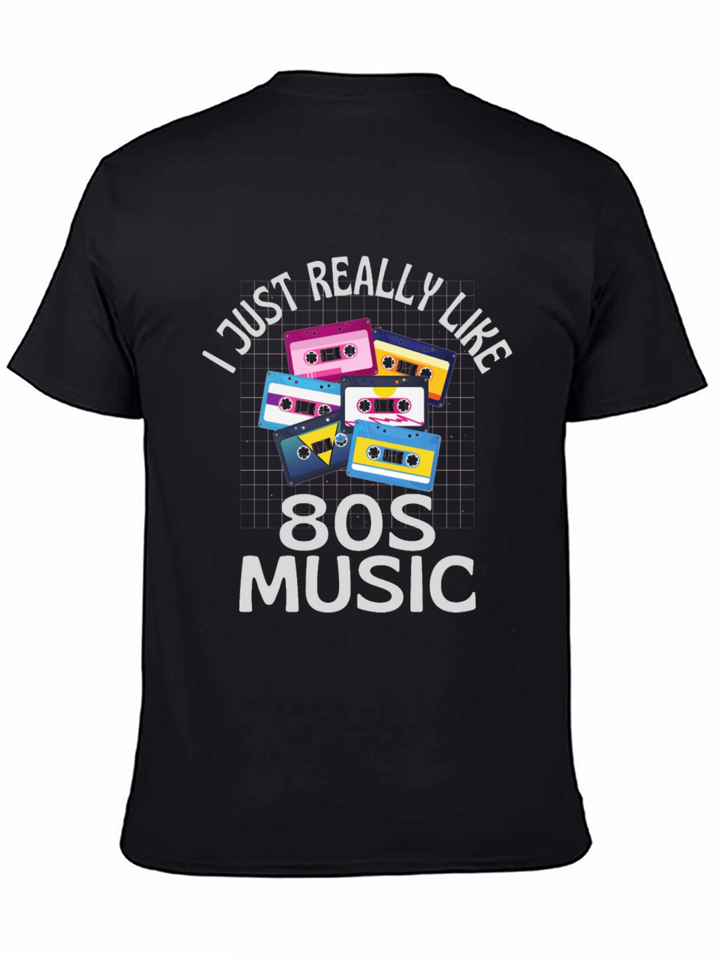 80s Music Retro Cassette T-Shirt