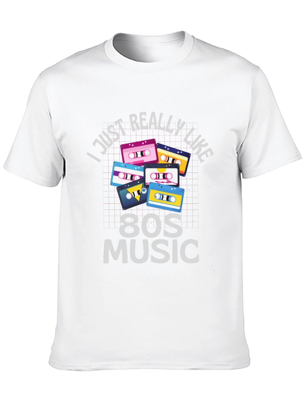 80s Music Retro Cassette T-Shirt