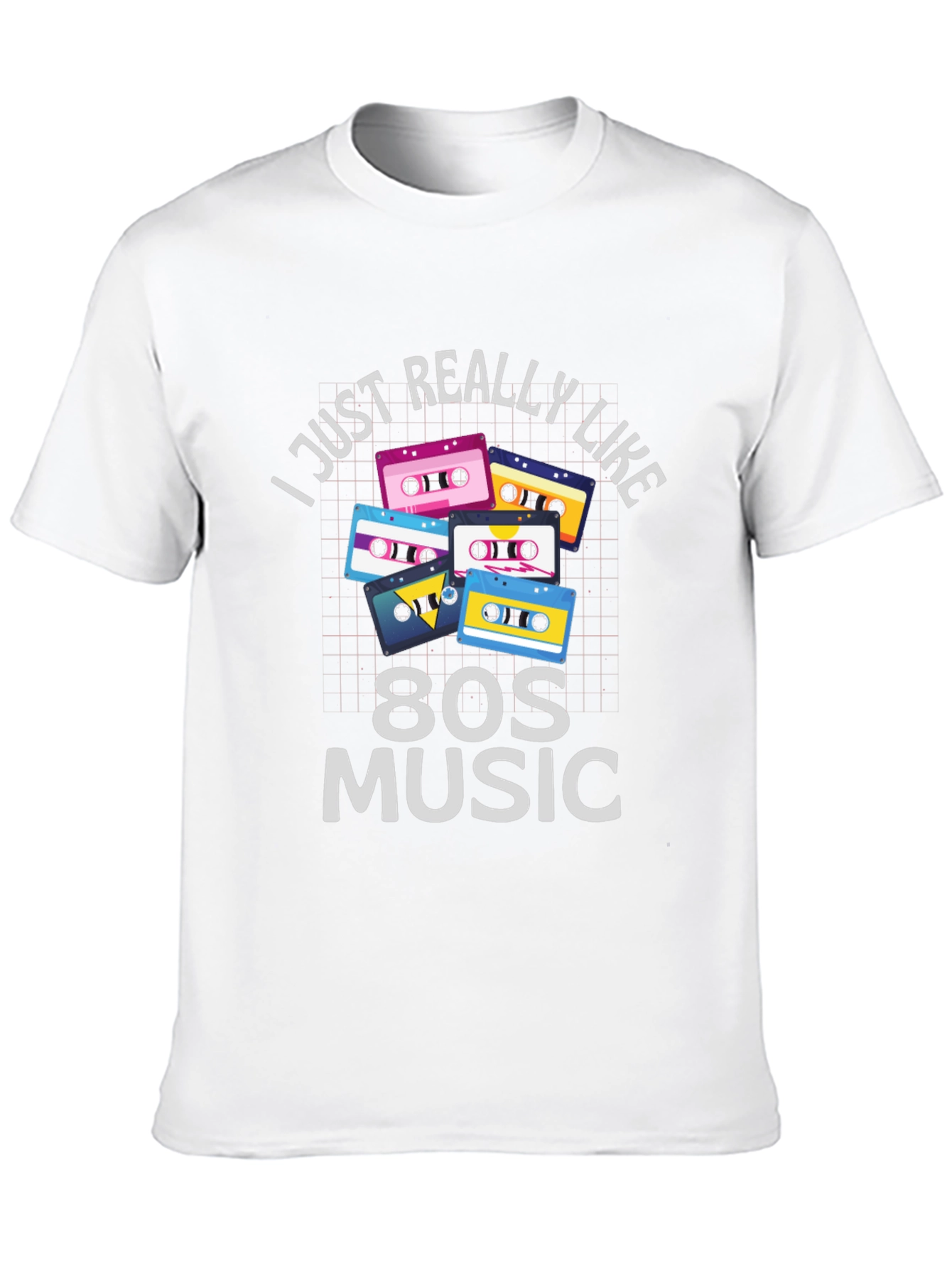 80s Music Retro Cassette T-Shirt