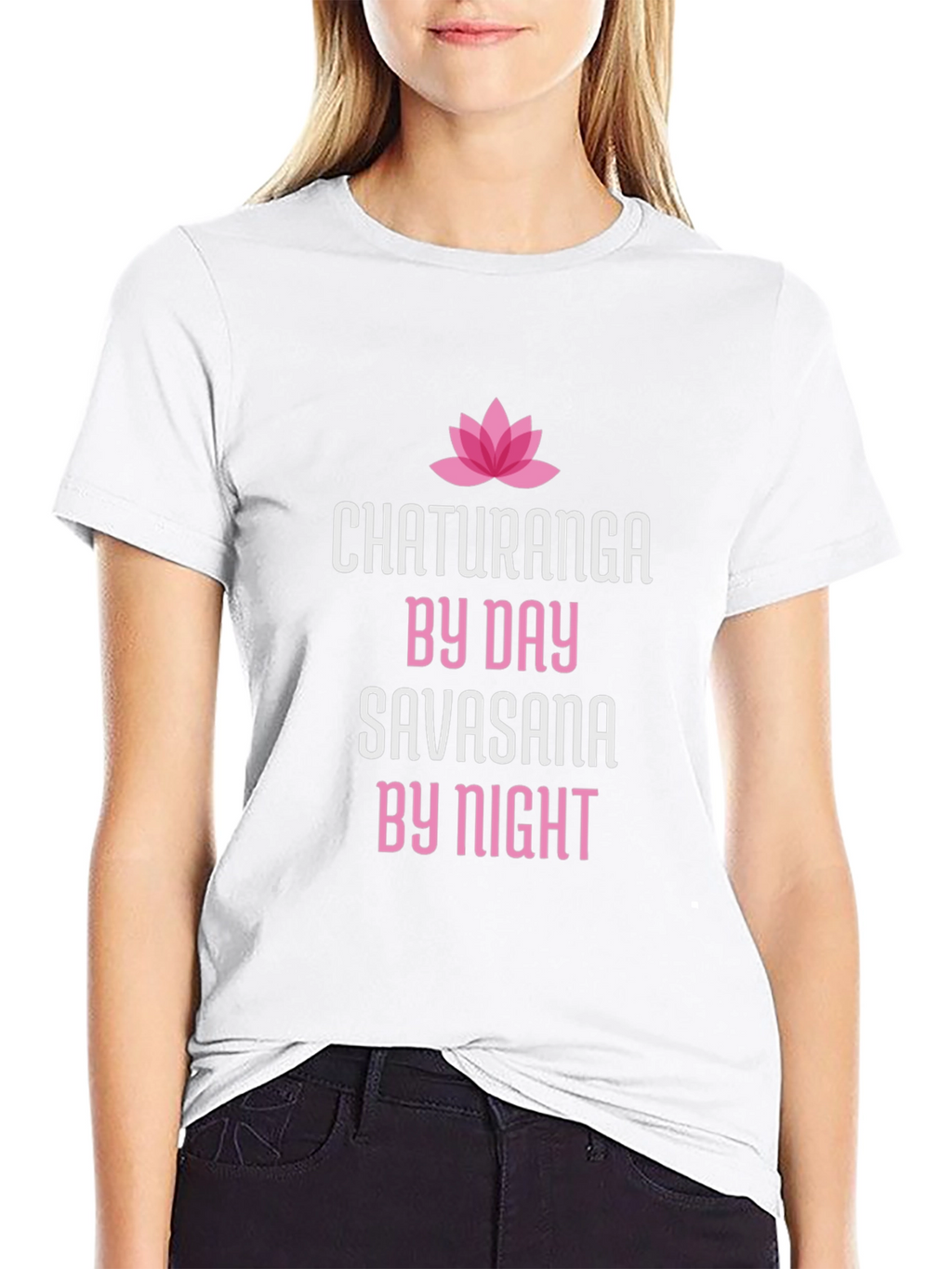 Chaturanga By Day Savasana By Night Yoga T-Shirt